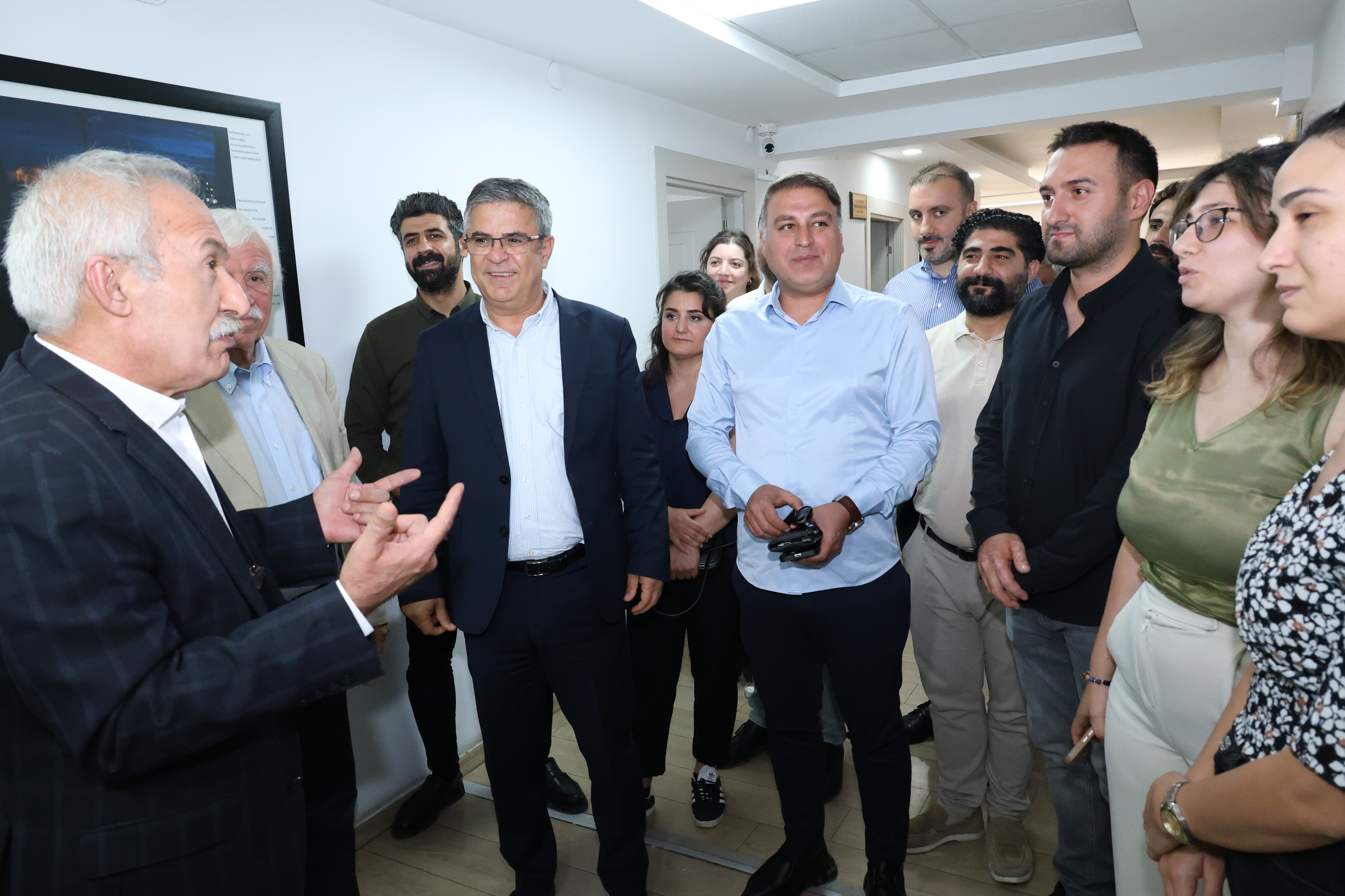 DBB Önceki Dönem Eş Başkanı Dr. Selçuk Mızraklı, Baromuzu Ziyaret Etti — 2