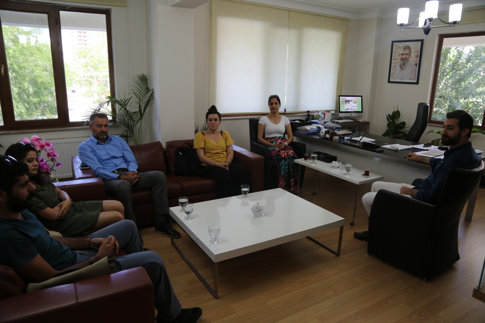 Komeleya Hiqûqnasên Azadîxwaz Hatin Serdana Baroya Me… — 1