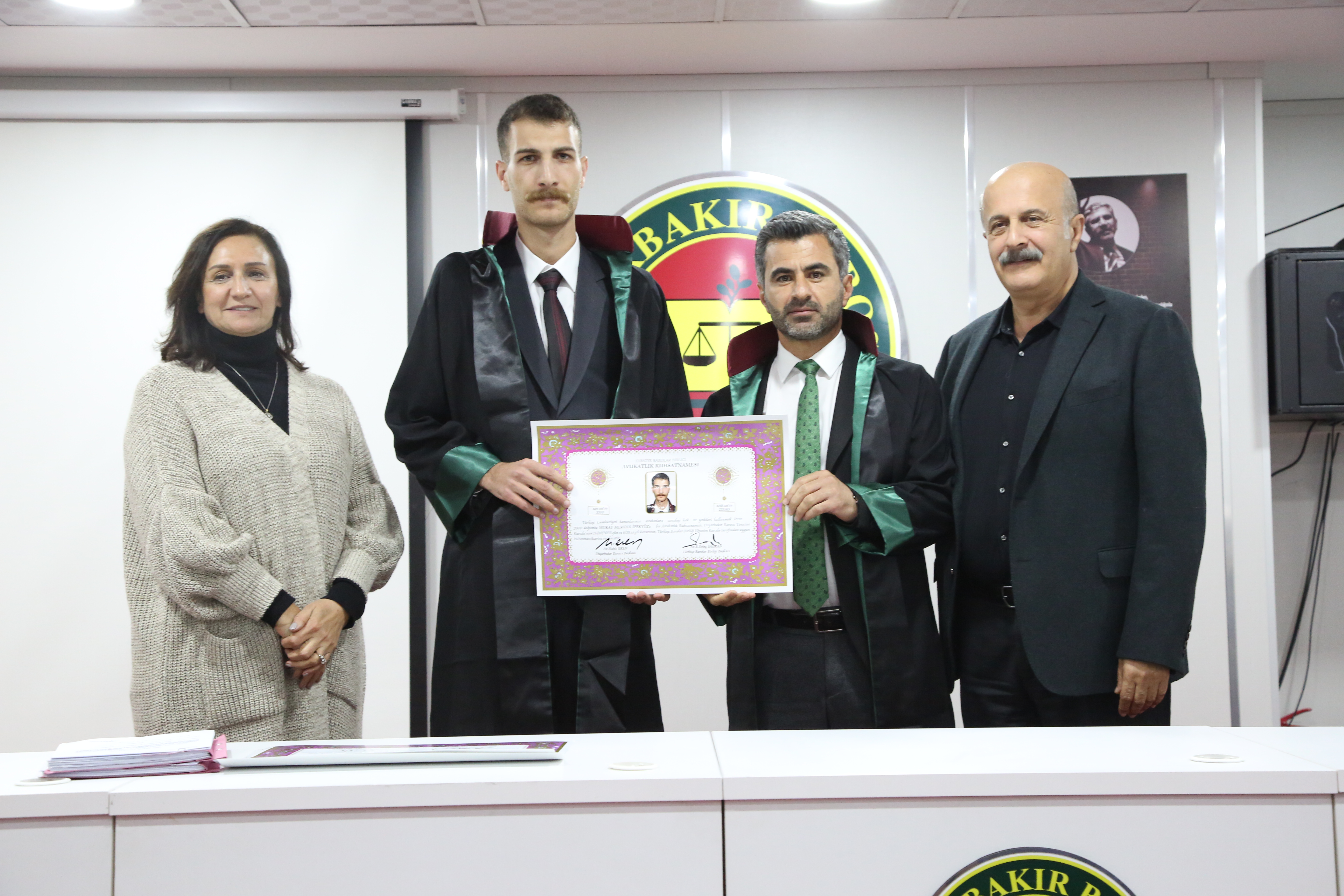 Üç Meslektaşımız Avukatlık Yeminini İcra Ederek Aramıza Katıldı. — 1