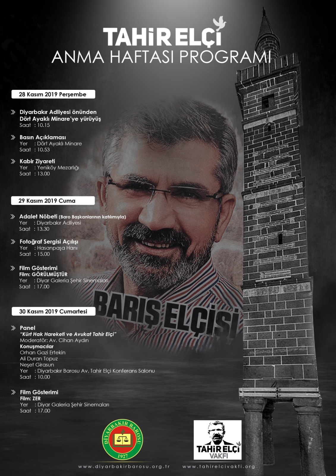 Bernameya Hefteya Bibîranîna Tahir ELÇİyî — 1