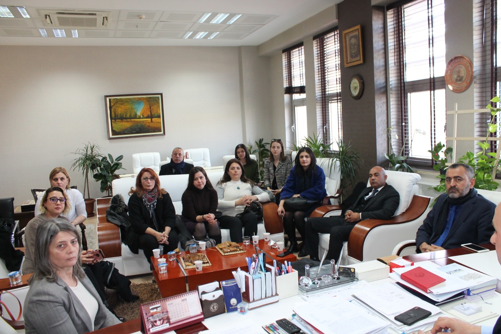 Baromuz ve Beraberindeki Heyet Deprem Bölgesini Ziyaret Etti — 2