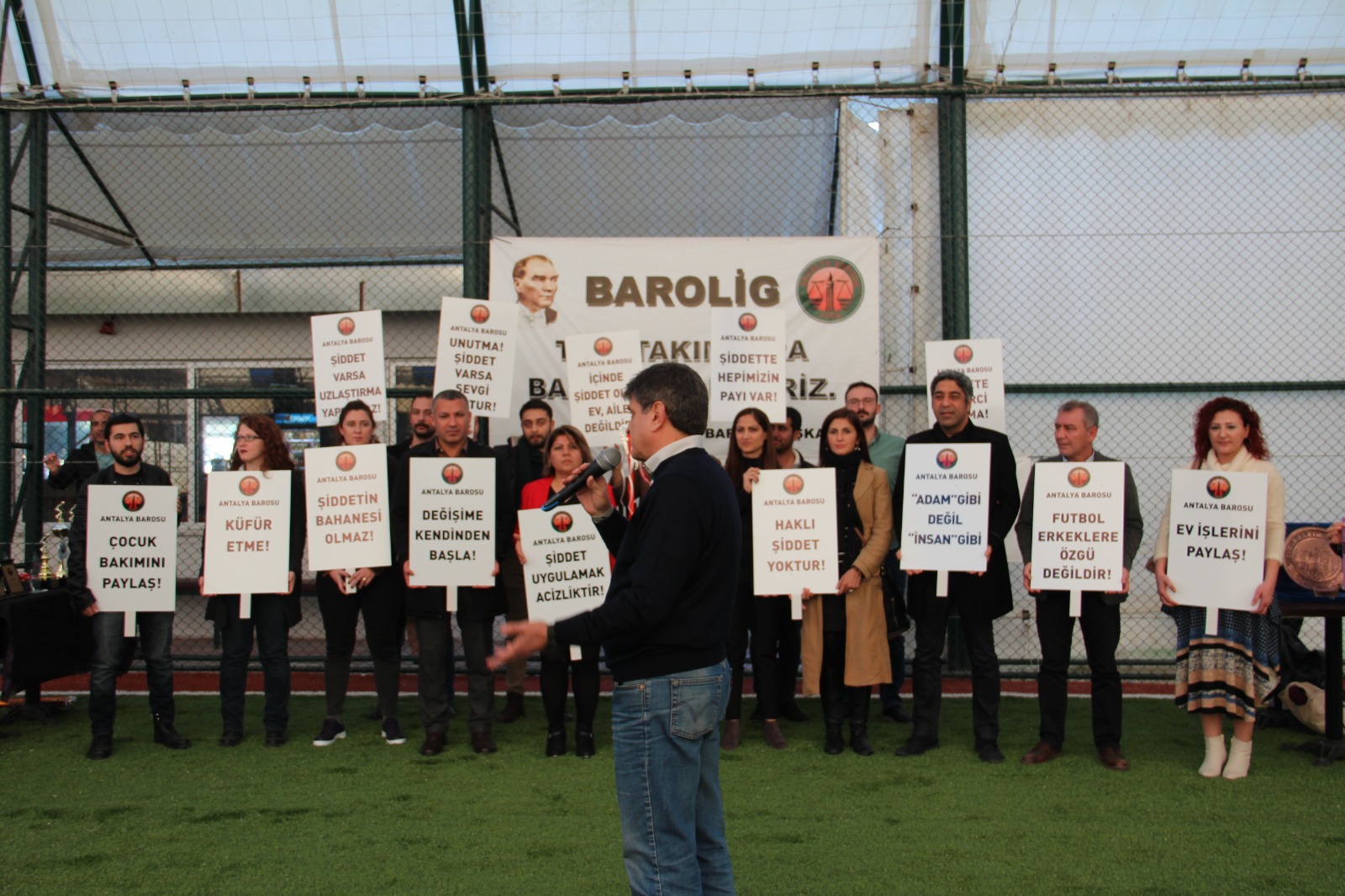Baromuz, Antalya Barosunca Düzenlenen “Müzeyyen BOYLU Futbol Turnuvası” Finaline Katıldı. — 2