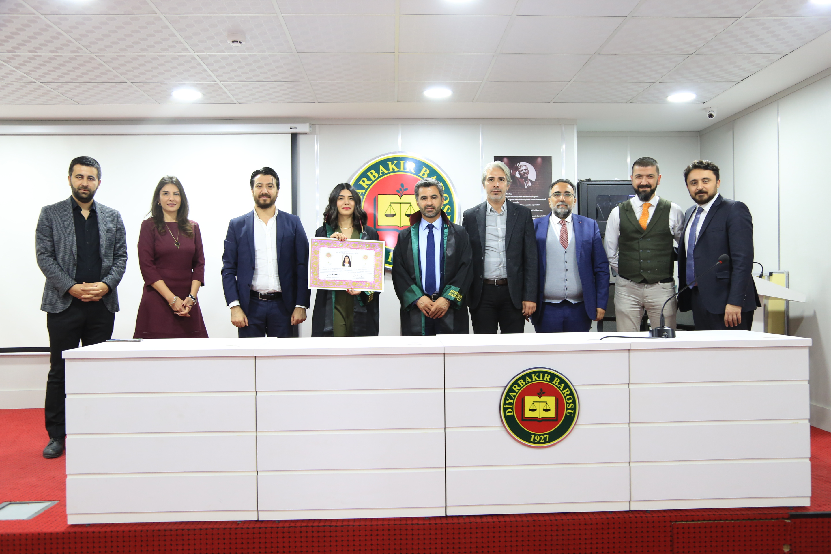 Hempîşeya Me Tûba Yaprak AKATAY Bi Bicihanîna Sonda Parêzeriyê Tevlî Me Bû. — 1