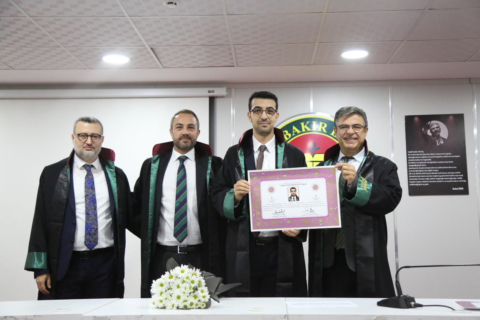On Dört Meslektaşımız Avukatlık Yeminini İcra Ederek Aramıza Katıldı — 1