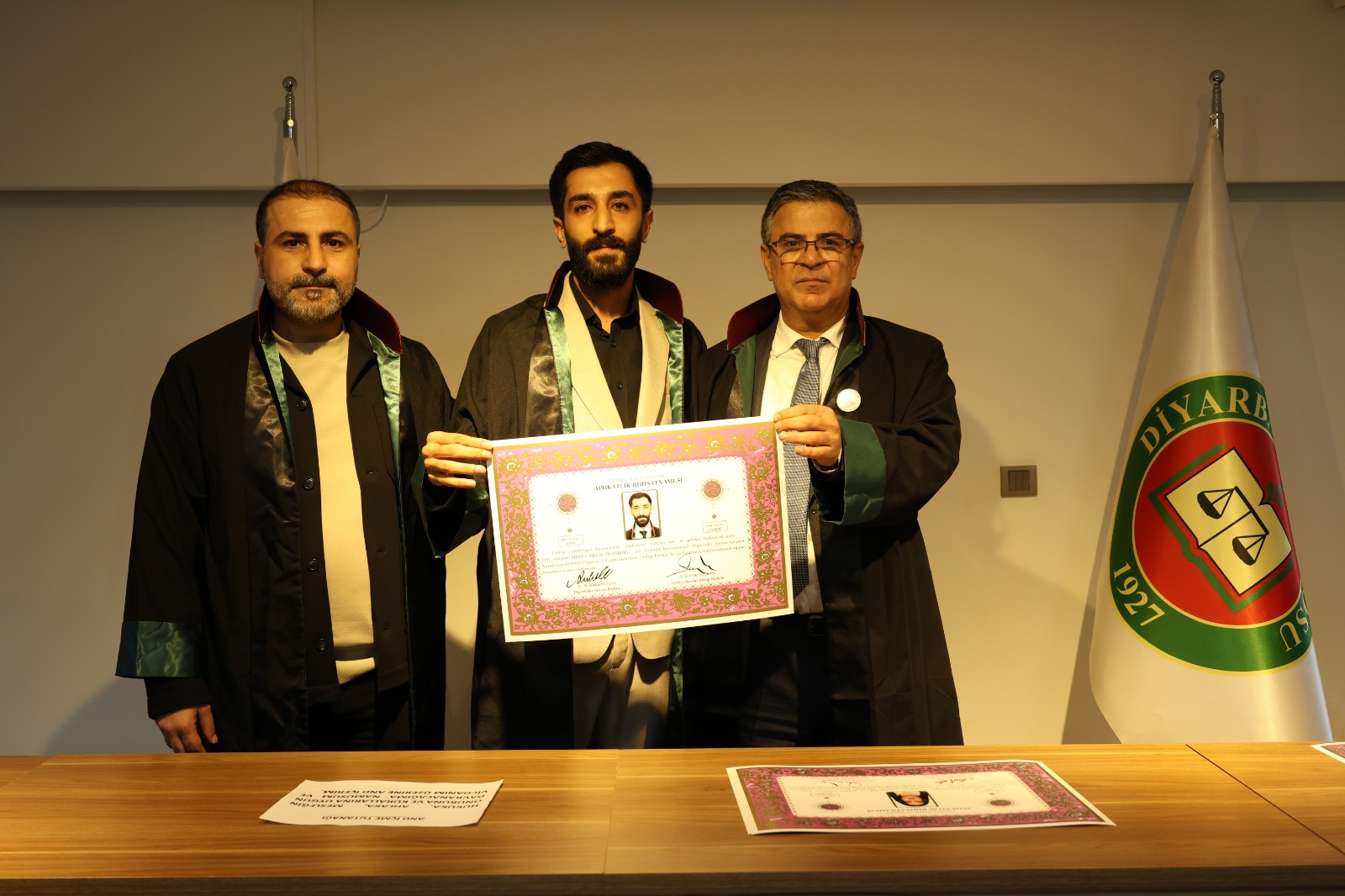 Beş Meslektaşımız Avukatlık Yeminini İcra Ederek Aramıza Katıldı — 5