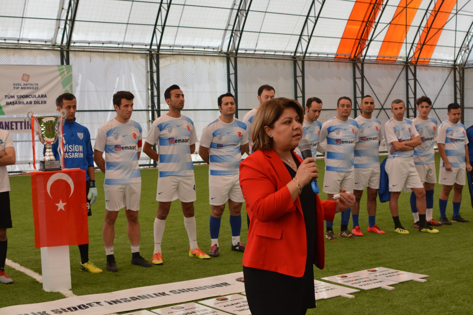 Baromuz, Antalya Barosunca Düzenlenen “Müzeyyen BOYLU Futbol Turnuvası” Finaline Katıldı. — 5