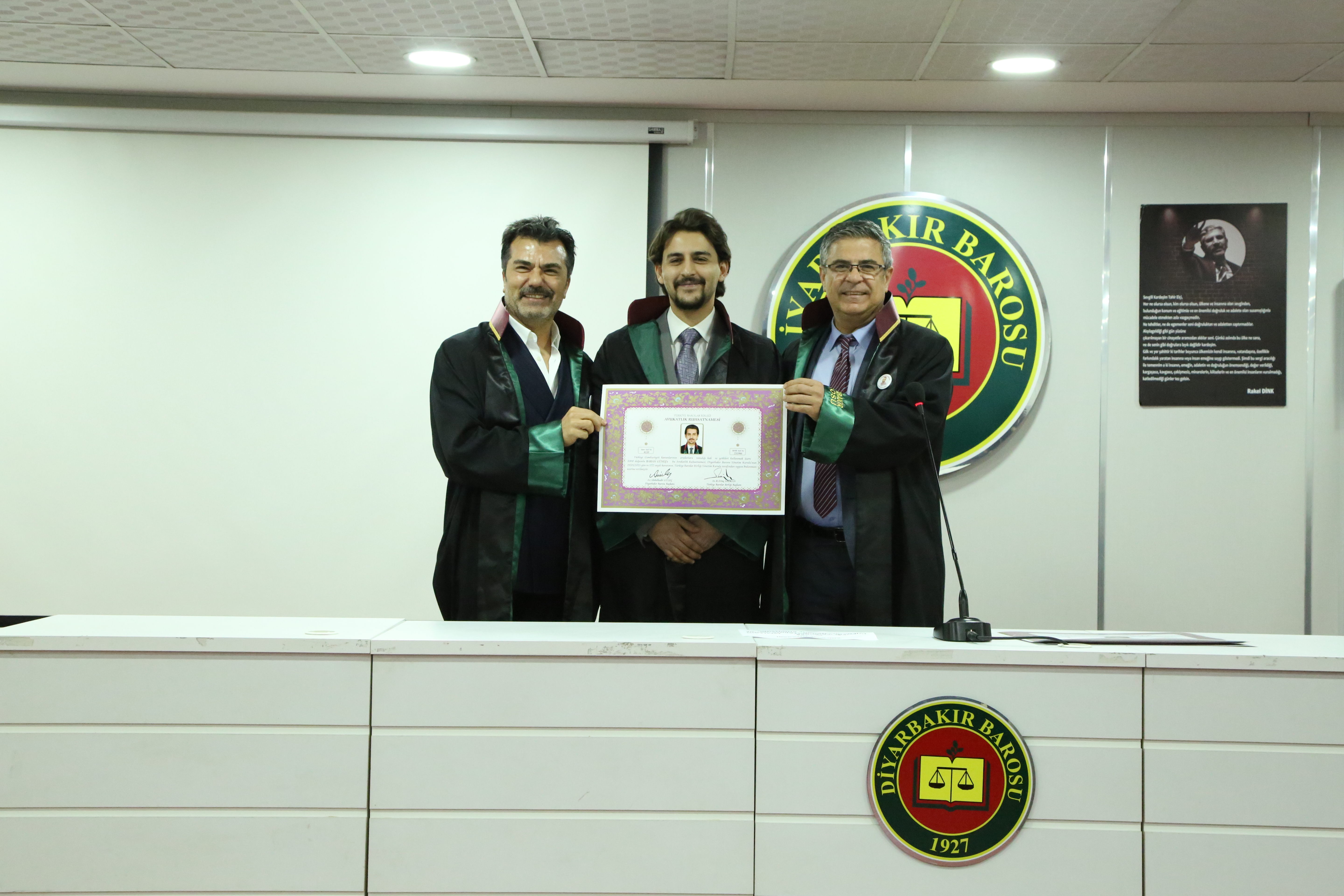 Üç Meslektaşımız Avukatlık Yeminini İcra Ederek Aramıza Katıldı — 1