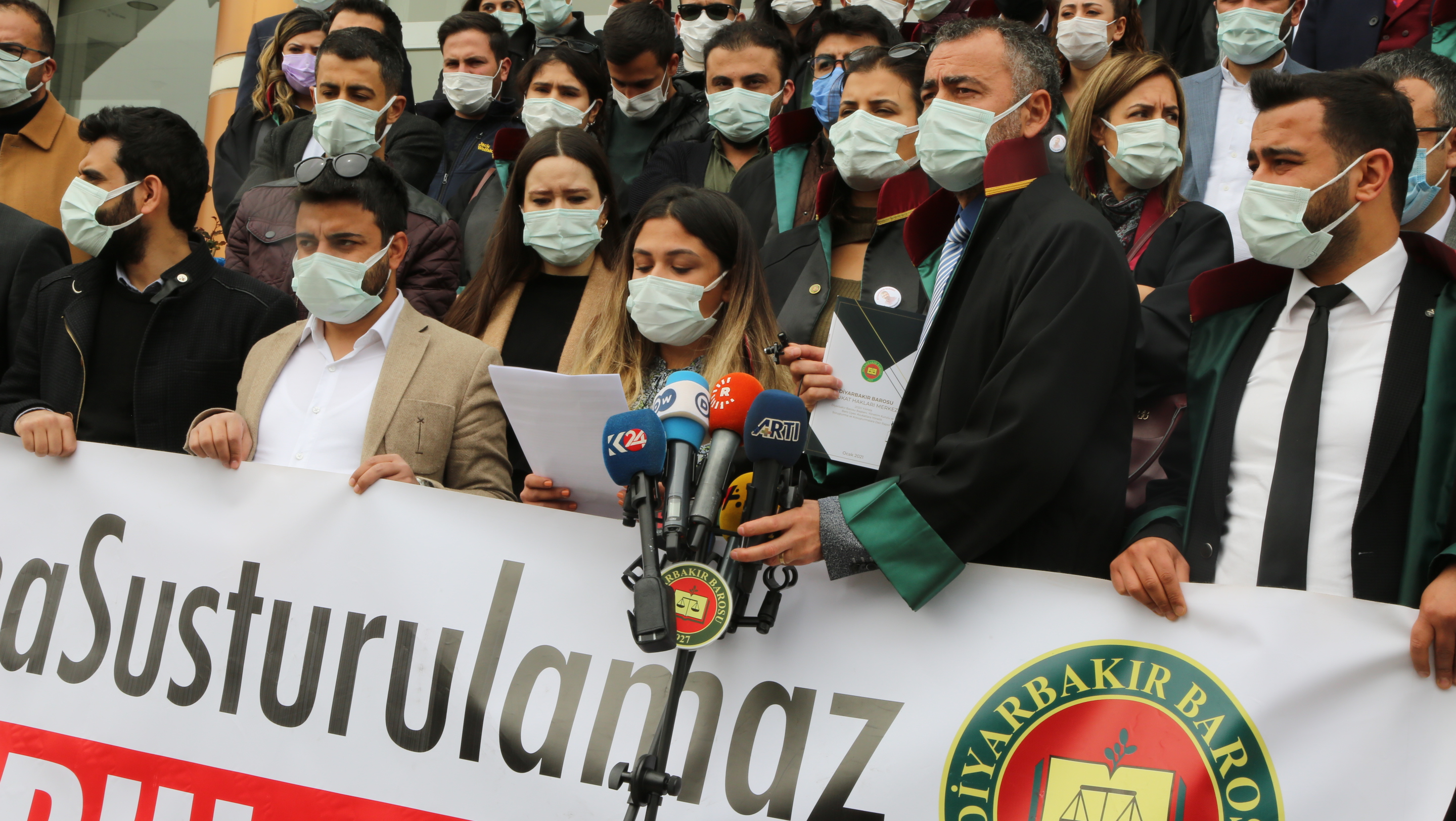 2020 Yılında Diyarbakır Barosu Başkanı, Yönetim Kurulu ve Baro Üyesi Avukatlara Yönelik Soruşturma ve Kovuşturmalara Dair Rapor Avukat Hakları Merkezimizce Kamuoyuna Sunuldu... — 4