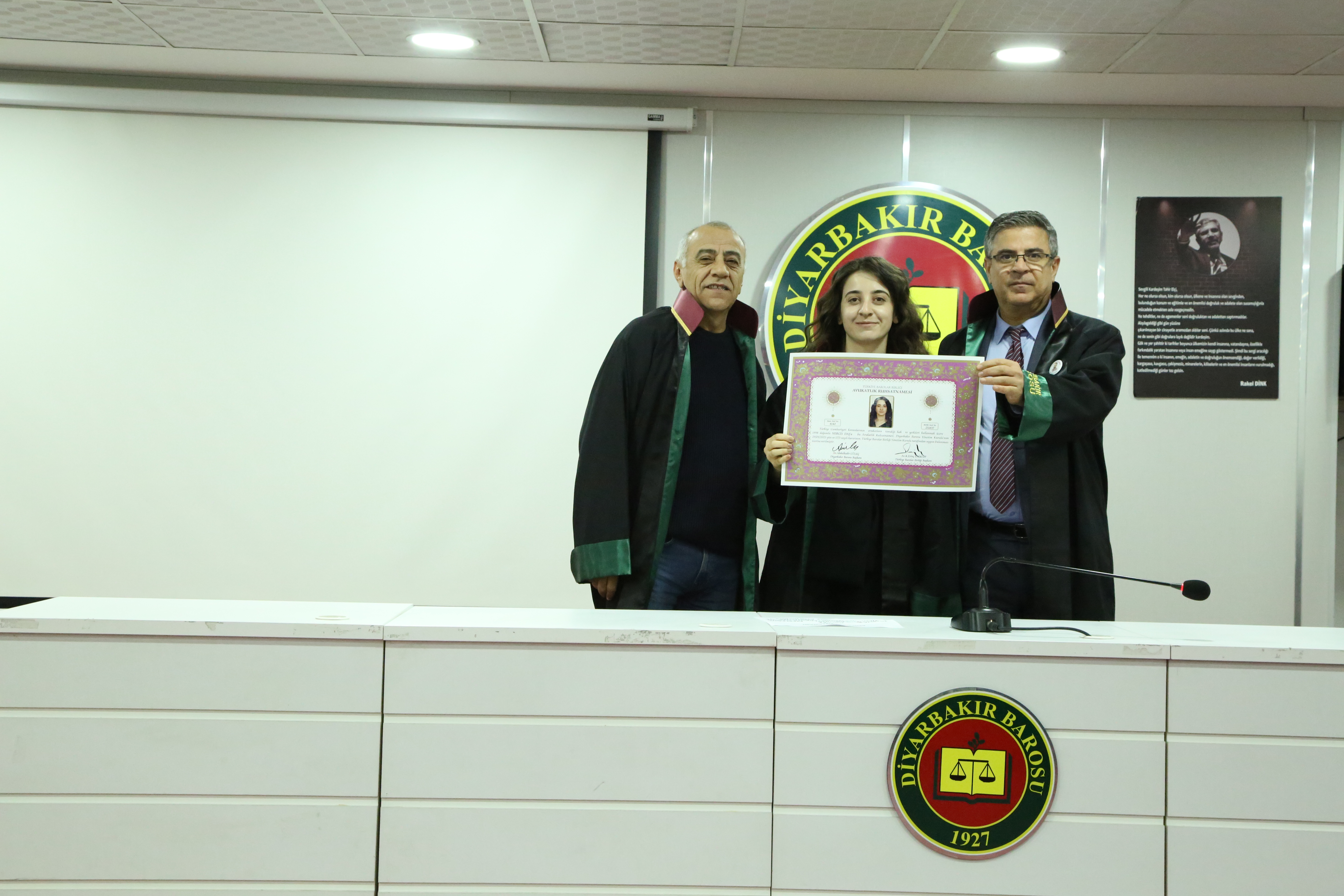 Üç Meslektaşımız Avukatlık Yeminini İcra Ederek Aramıza Katıldı — 3