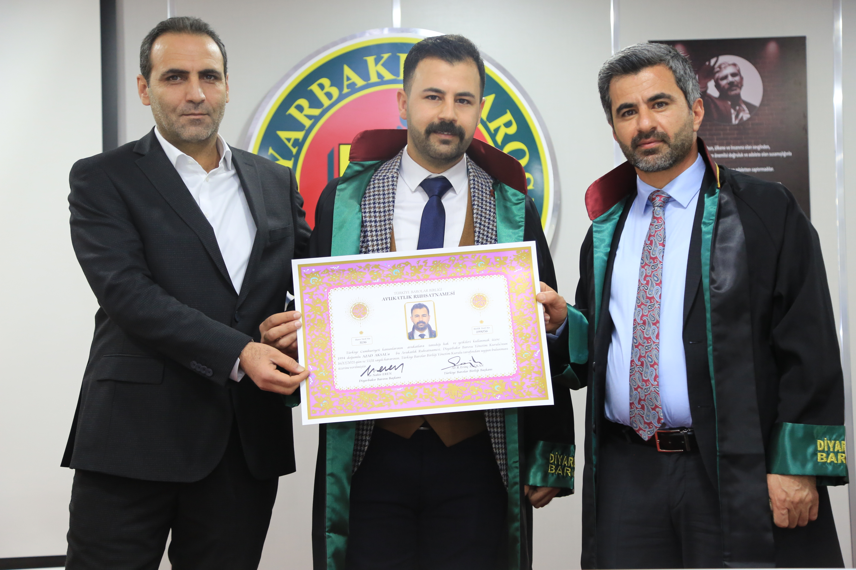 Üç Meslektaşımız Avukatlık Yeminini İcra Ederek Aramıza Katıldı. — 3