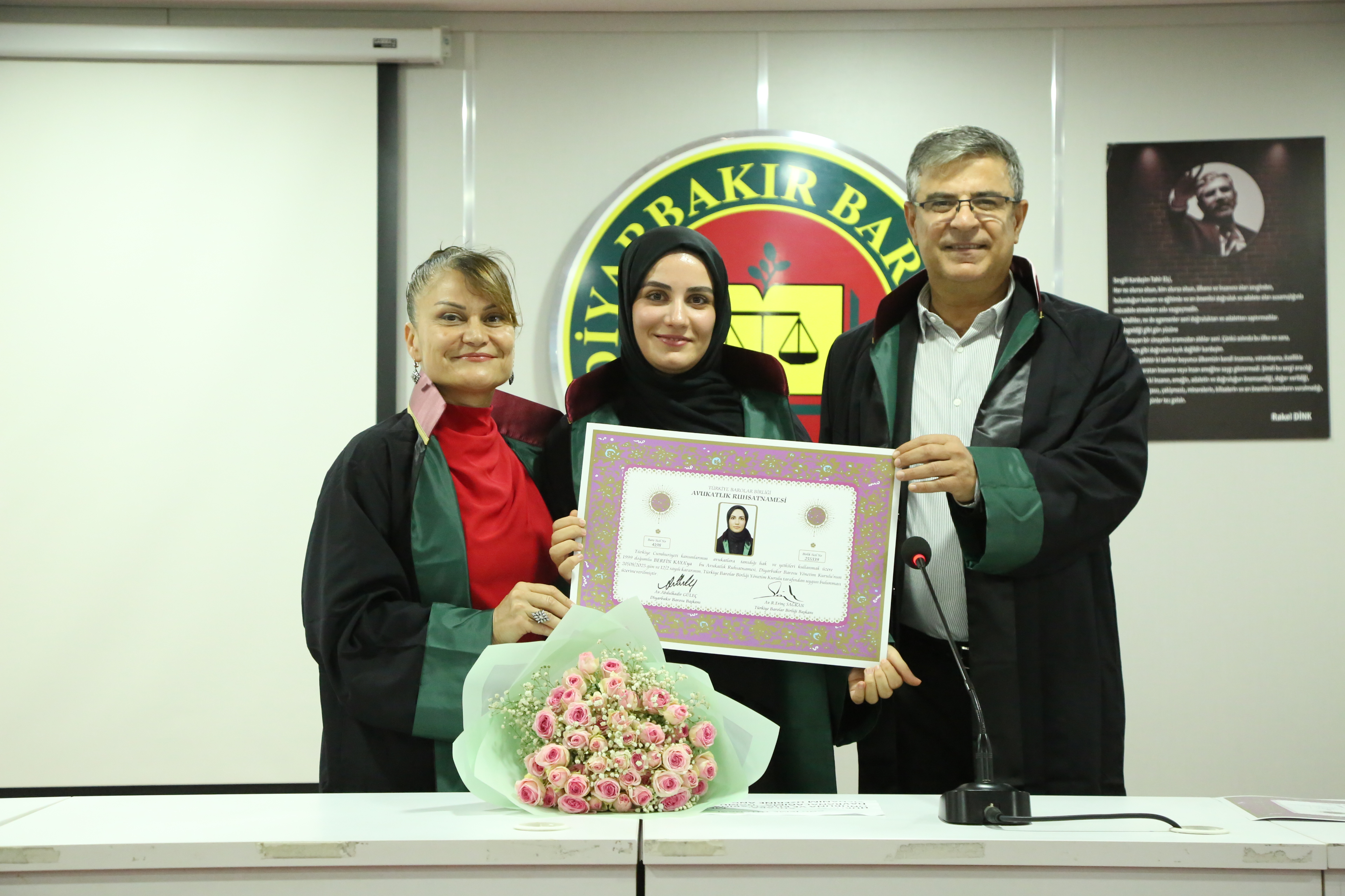 İki Meslektaşımız Avukatlık Yeminini İcra Ederek Aramıza Katıldı — 1