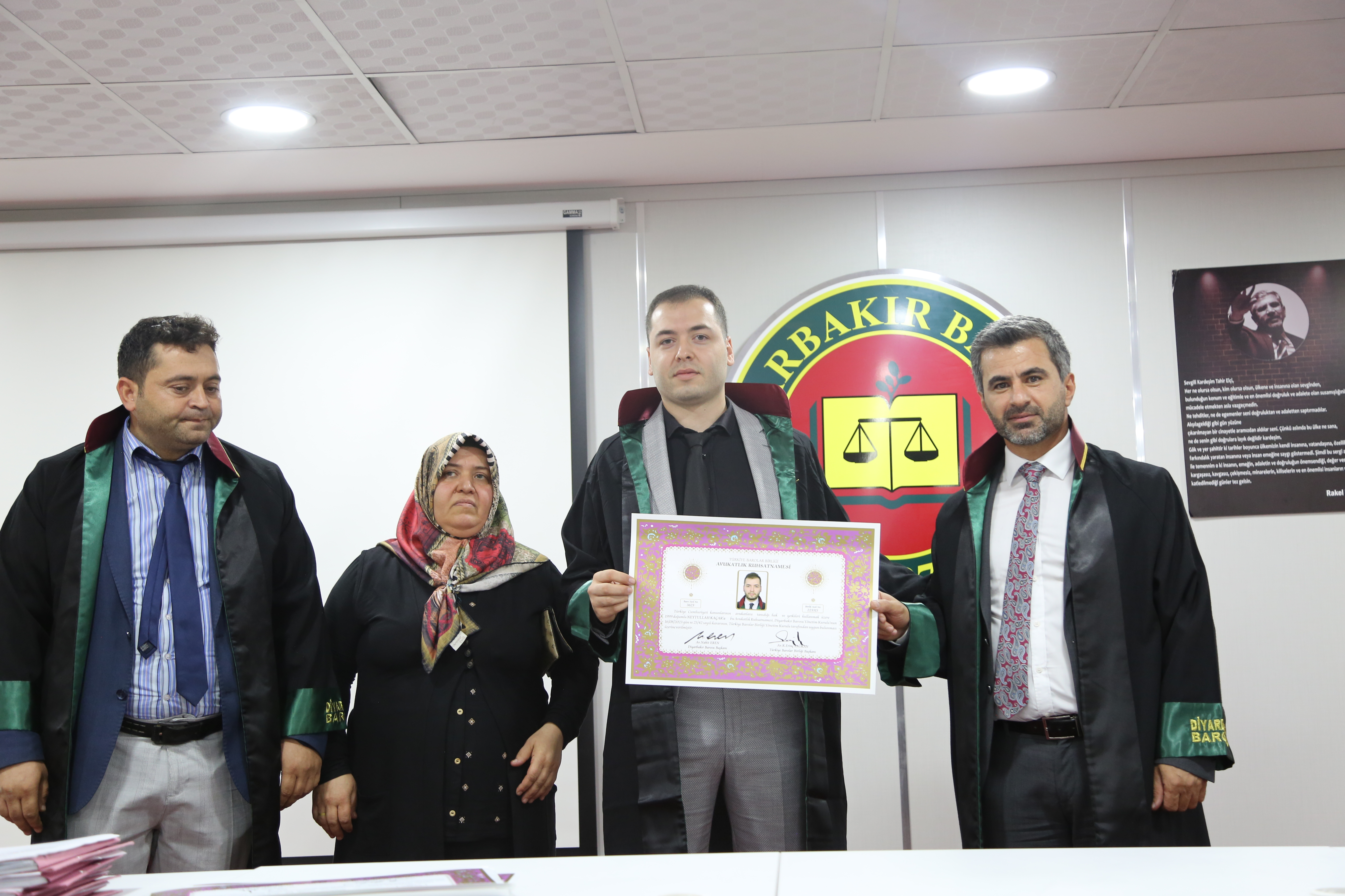 On İki Meslektaşımız Avukatlık Yeminini İcra Ederek Aramıza Katıldı. — 5