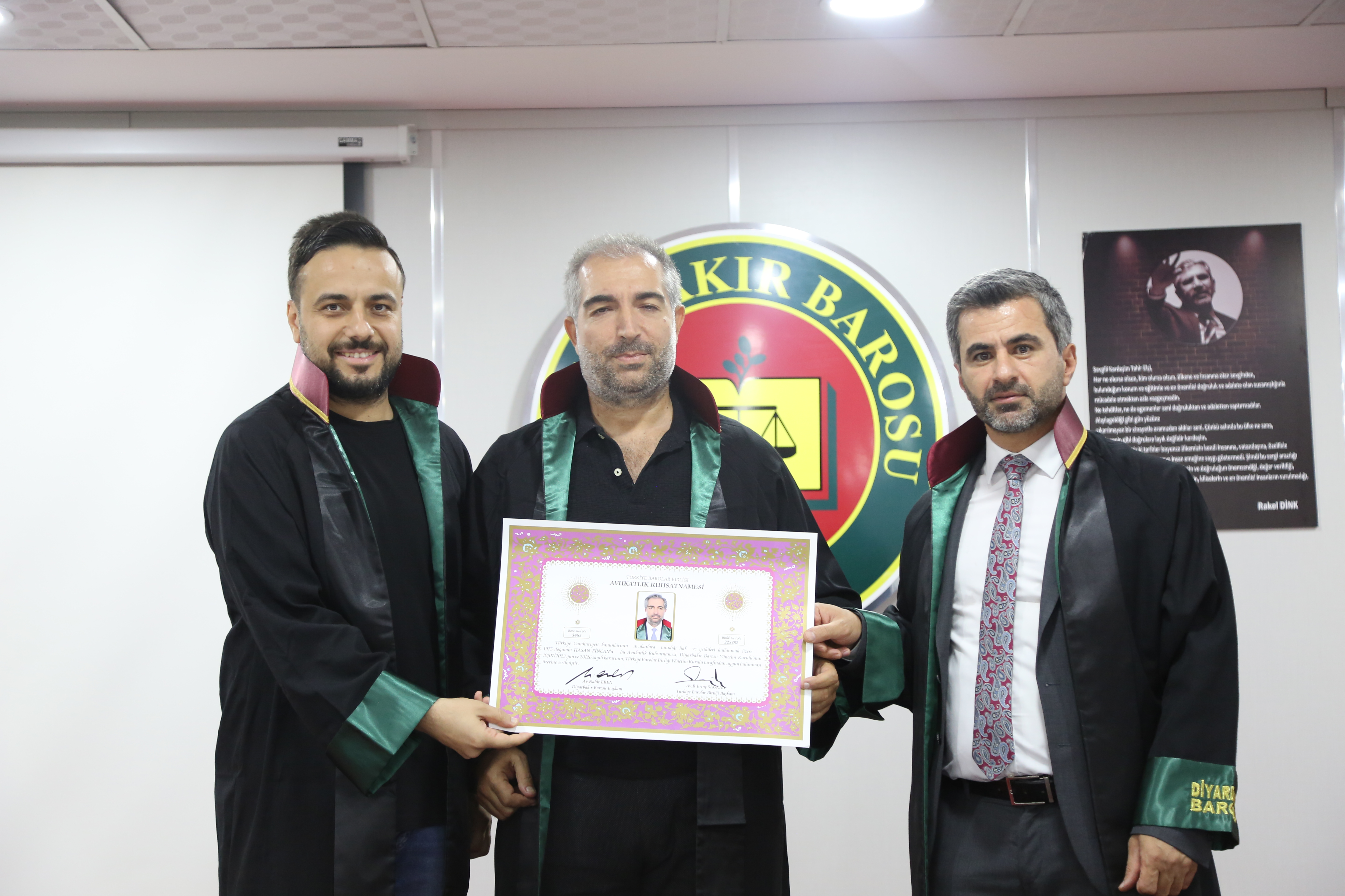 On İki Meslektaşımız Avukatlık Yeminini İcra Ederek Aramıza Katıldı. — 6