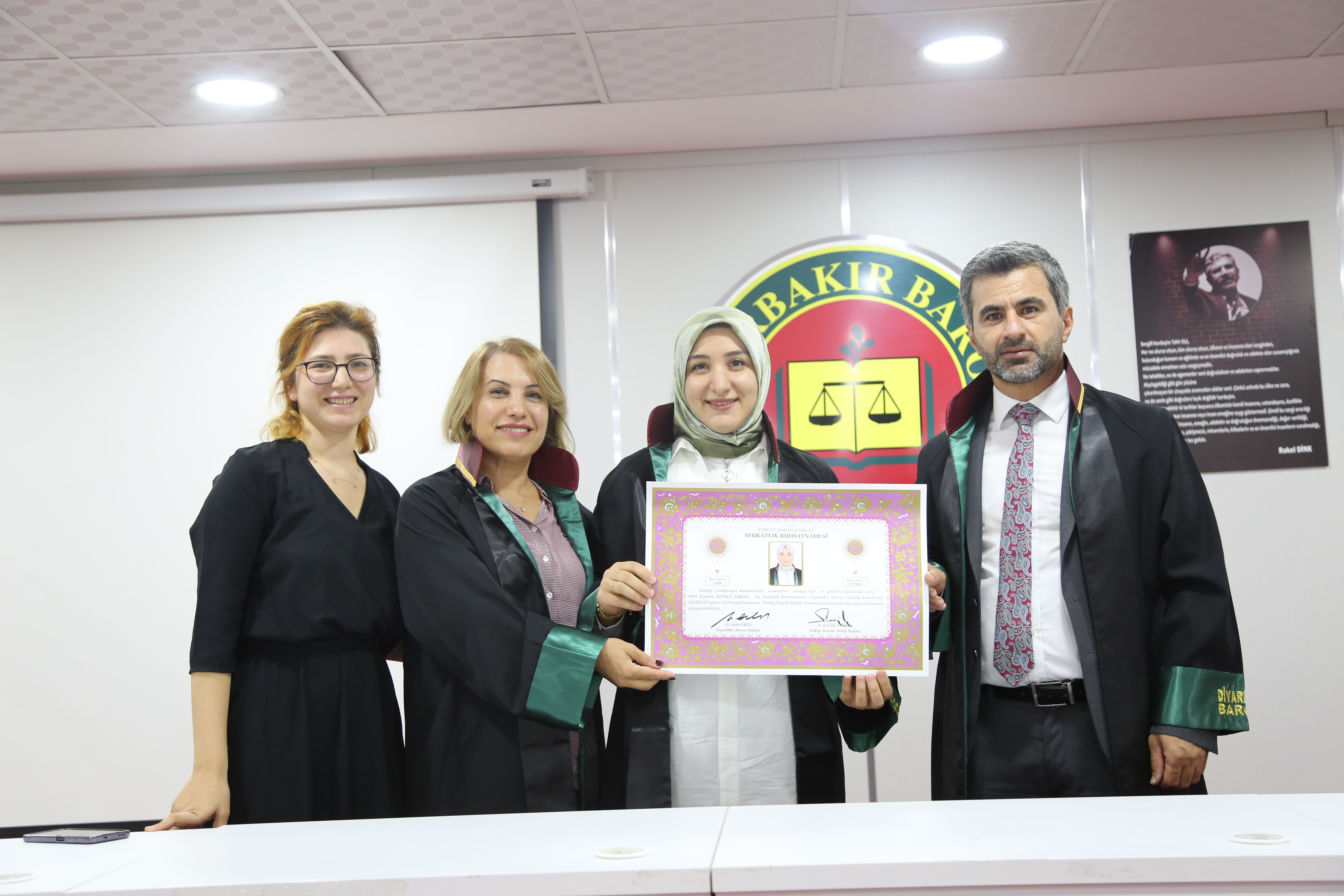 On İki Meslektaşımız Avukatlık Yeminini İcra Ederek Aramıza Katıldı. — 11
