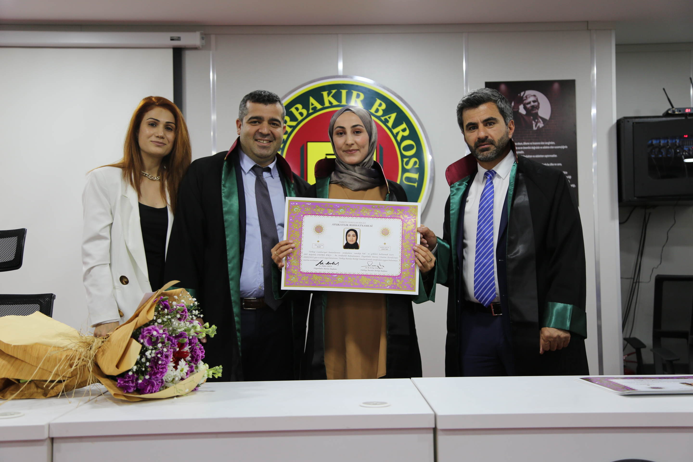 On Bir Meslektaşımız Avukatlık Yeminini İcra Ederek Aramıza Katıldı. — 1
