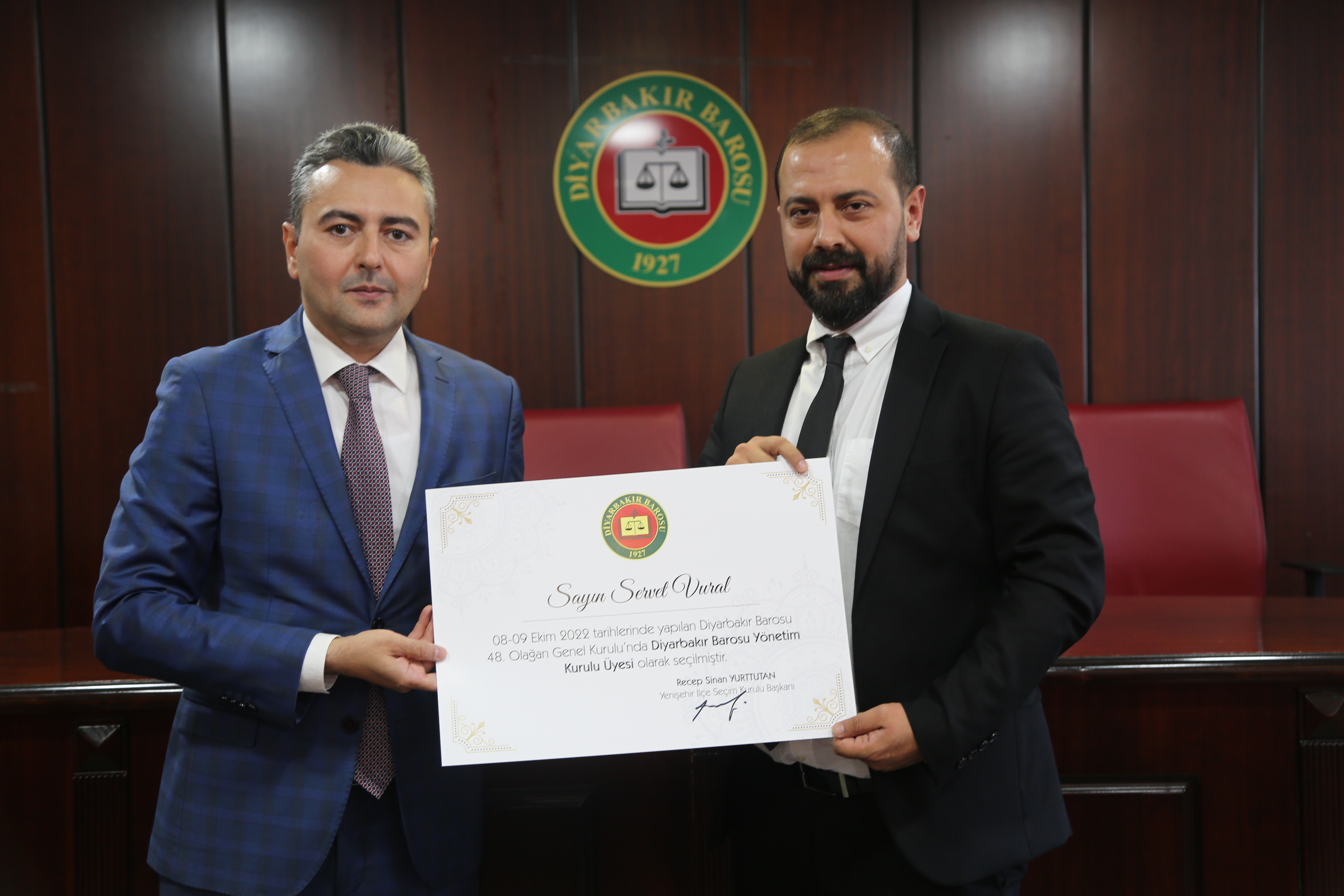 48. Dönem Baro Yönetim Kurulumuz Mazbatalarını Alarak Göreve Başladı — 3