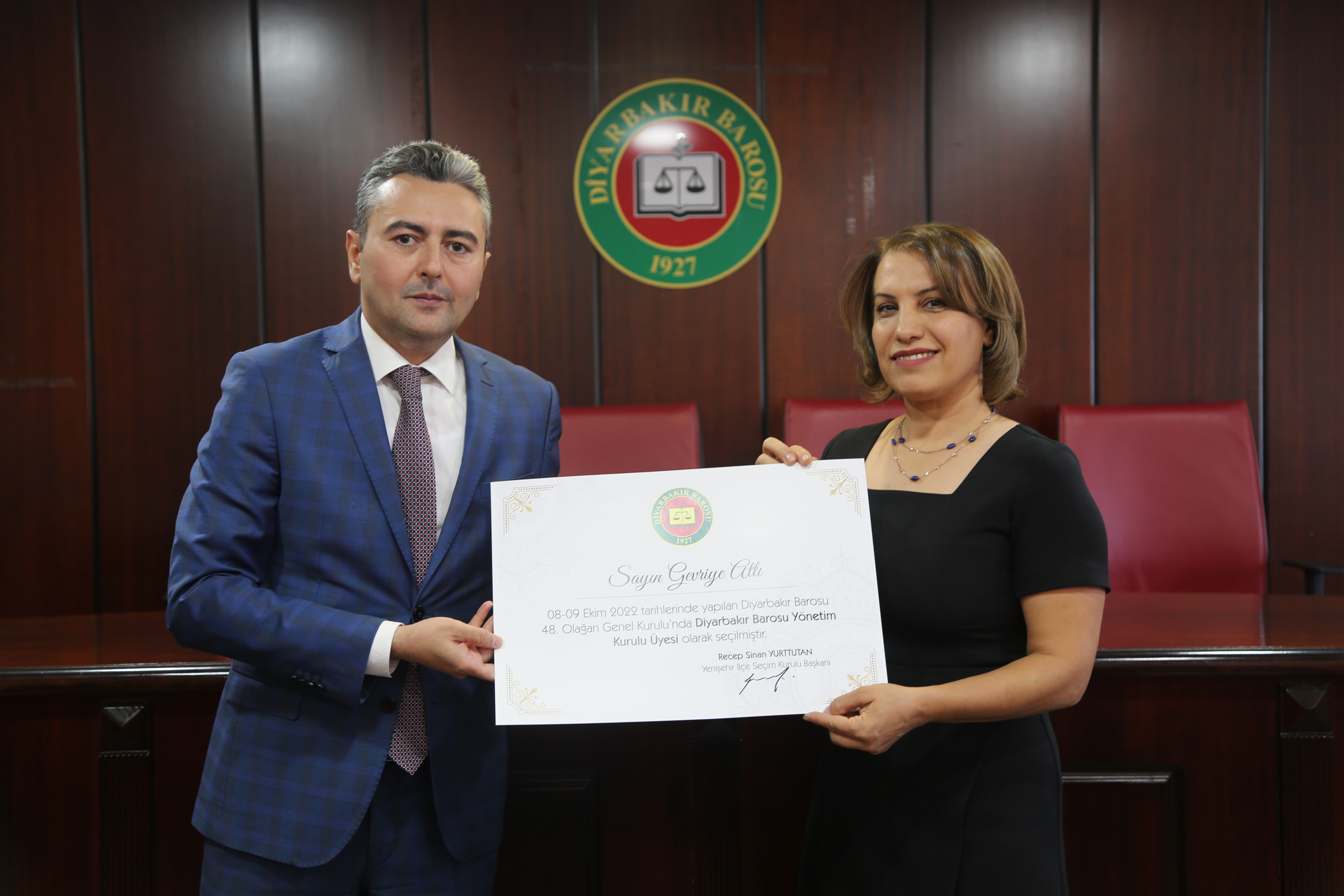 48. Dönem Baro Yönetim Kurulumuz Mazbatalarını Alarak Göreve Başladı — 4