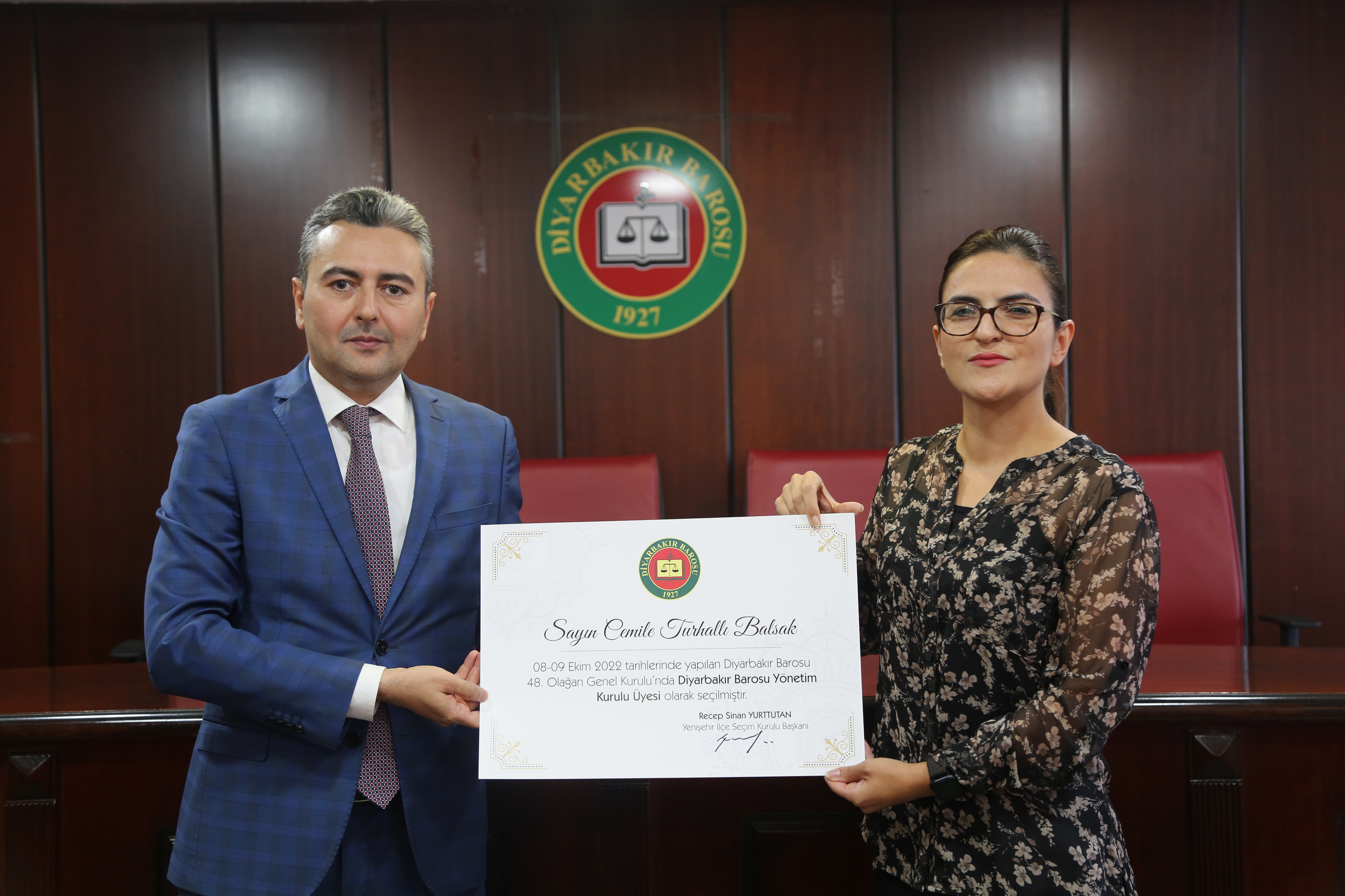 48. Dönem Baro Yönetim Kurulumuz Mazbatalarını Alarak Göreve Başladı — 5