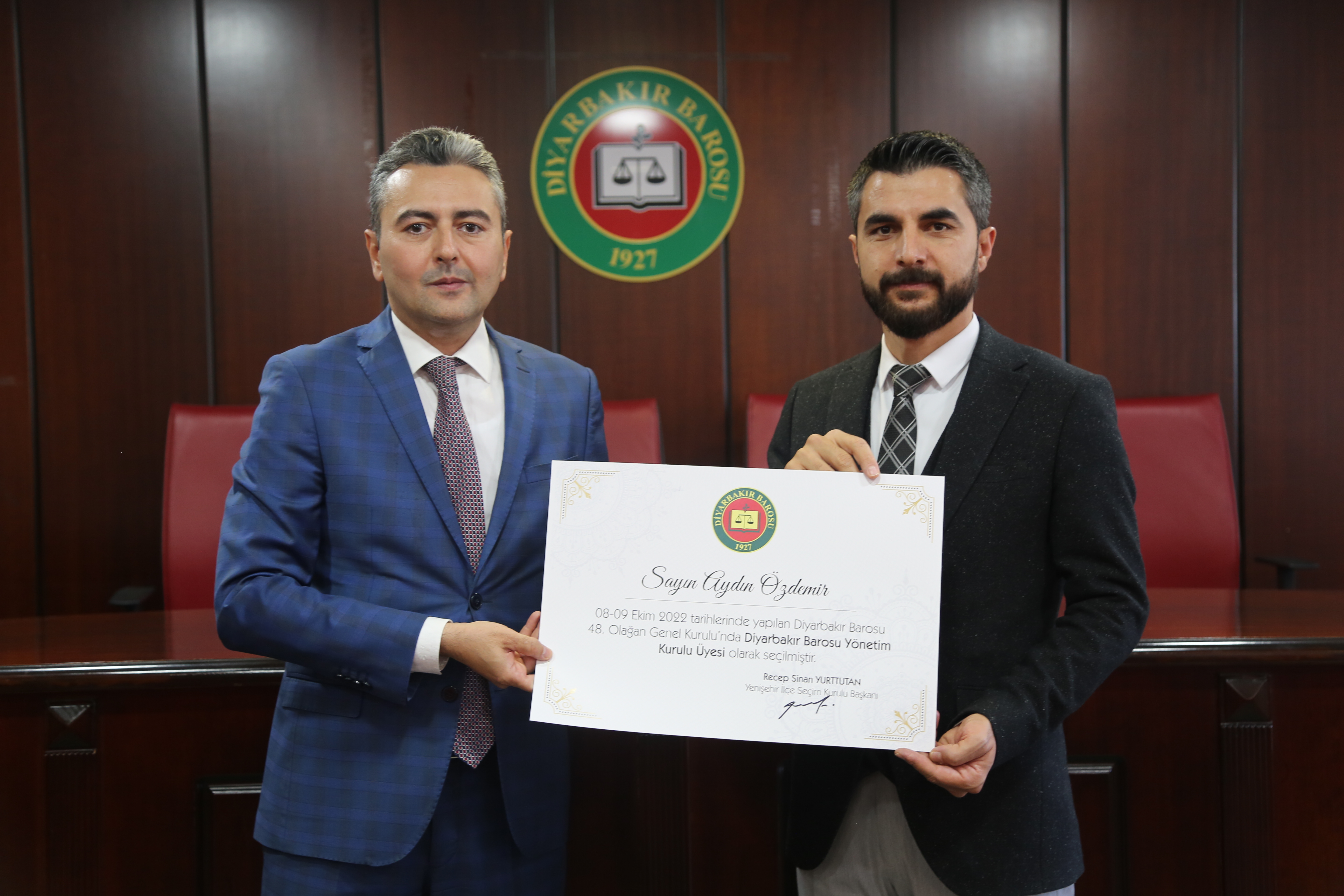 48. Dönem Baro Yönetim Kurulumuz Mazbatalarını Alarak Göreve Başladı — 8