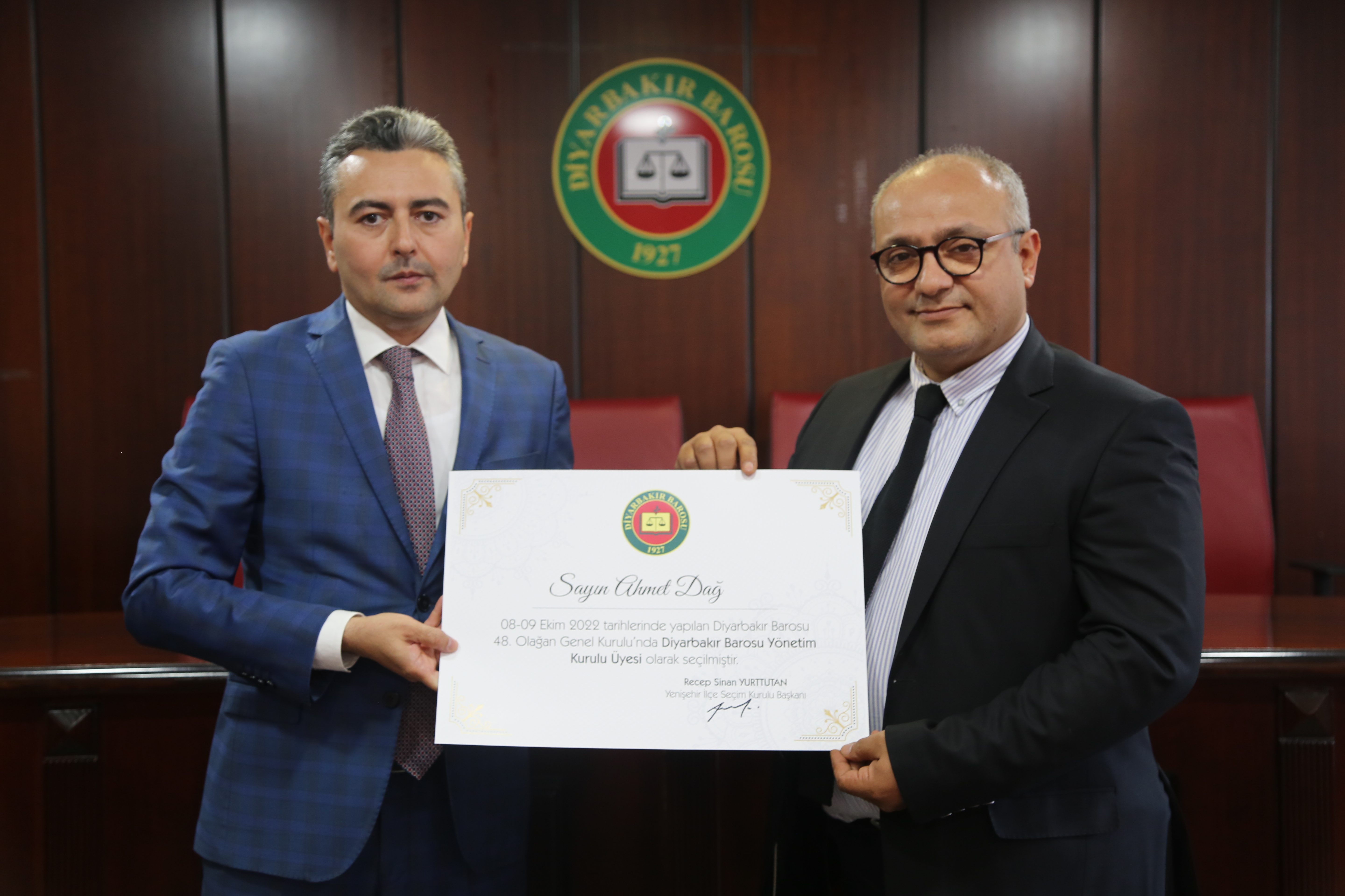 48. Dönem Baro Yönetim Kurulumuz Mazbatalarını Alarak Göreve Başladı — 9
