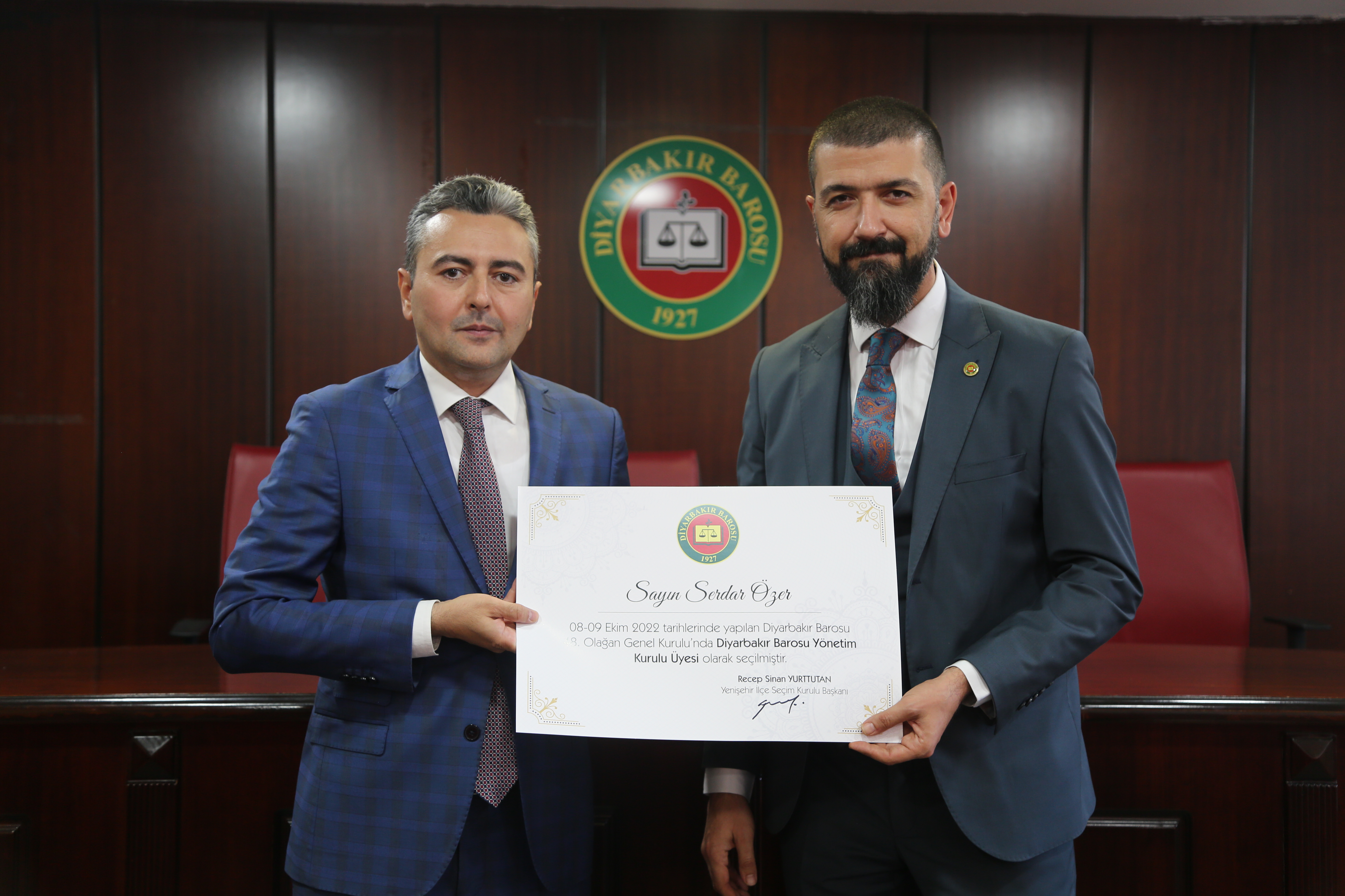 48. Dönem Baro Yönetim Kurulumuz Mazbatalarını Alarak Göreve Başladı — 10