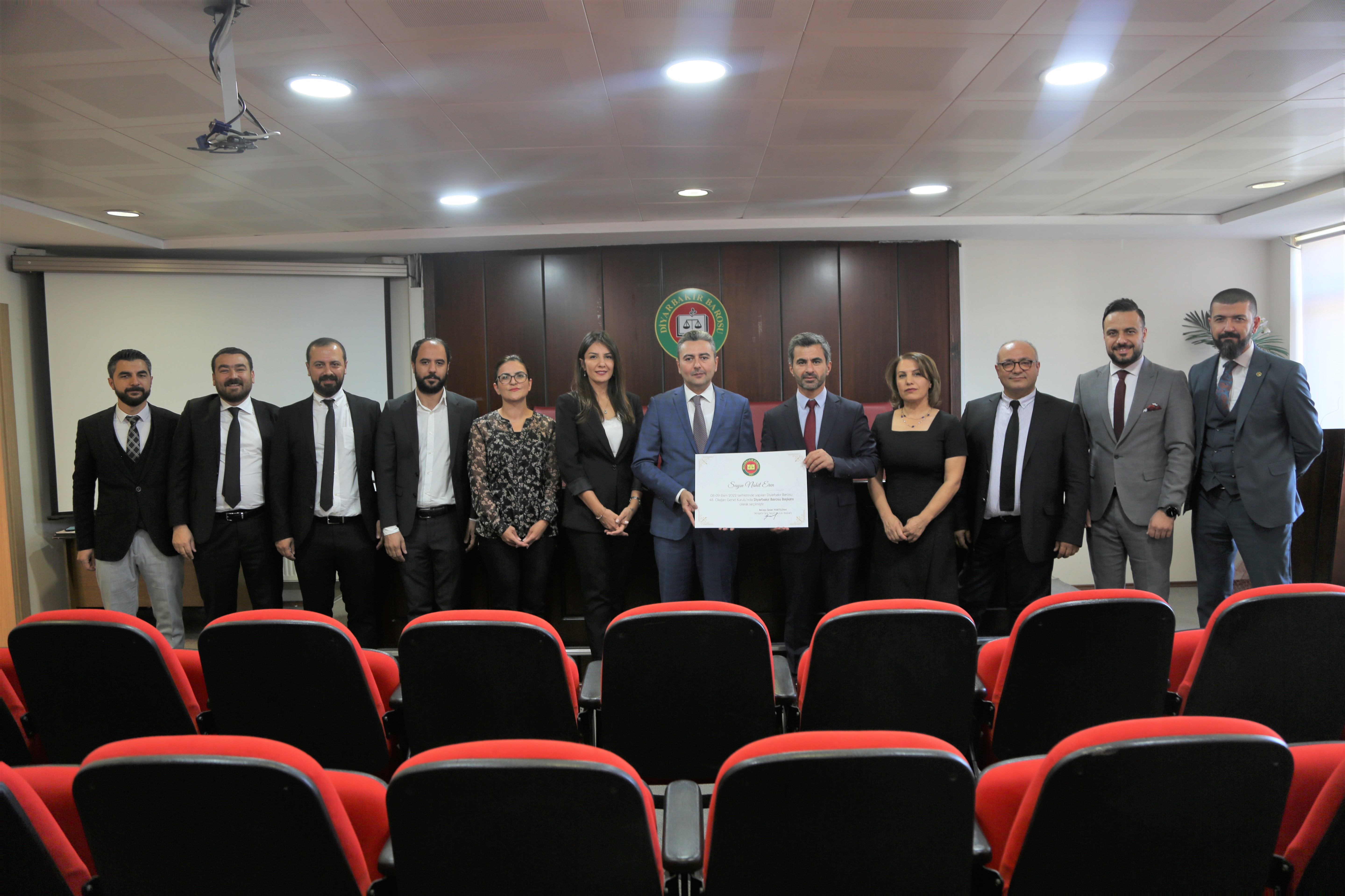 48. Dönem Baro Yönetim Kurulumuz Mazbatalarını Alarak Göreve Başladı — 12