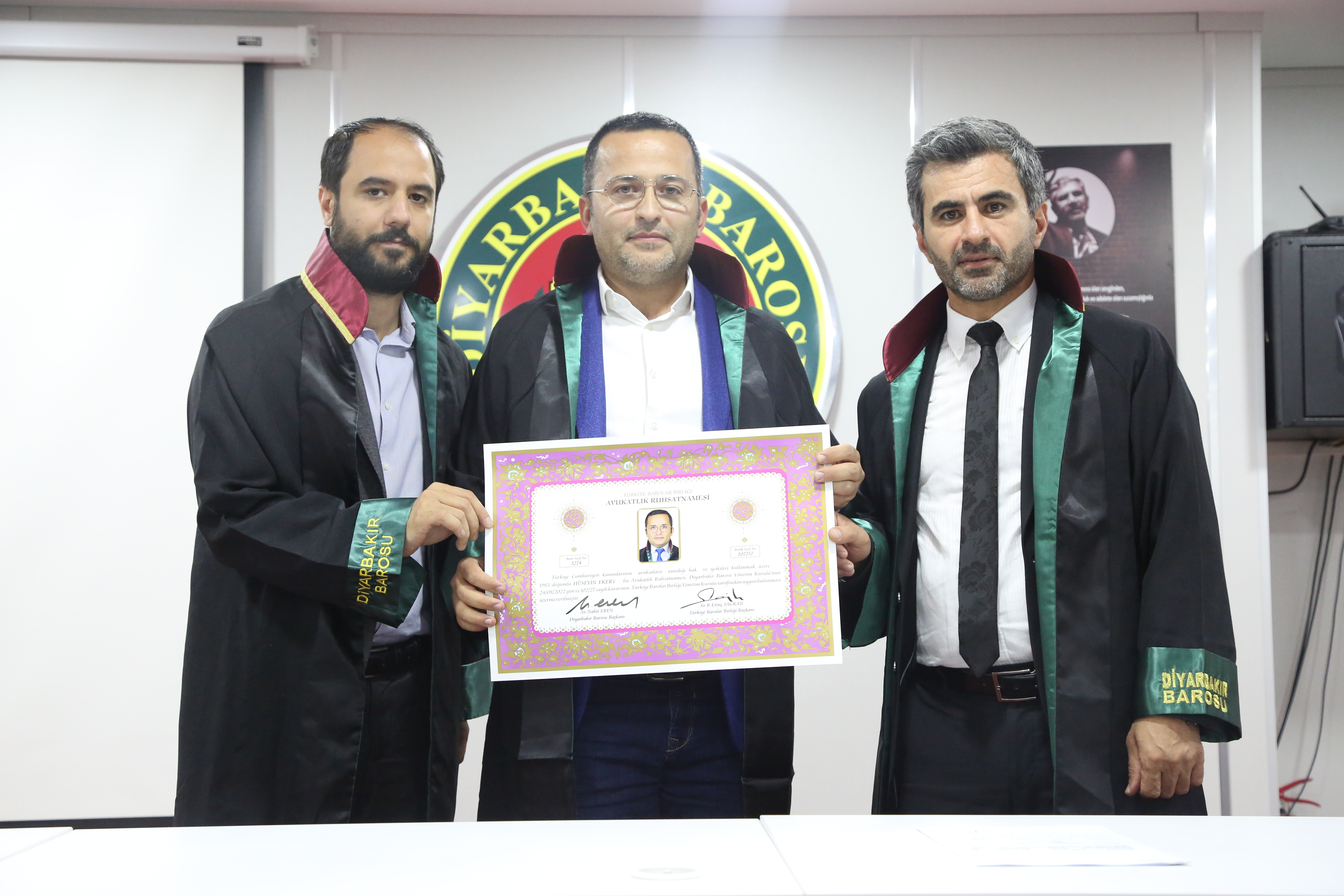 Altı Meslektaşımız Avukatlık Yeminini İcra Ederek Aramıza Katıldı. — 6