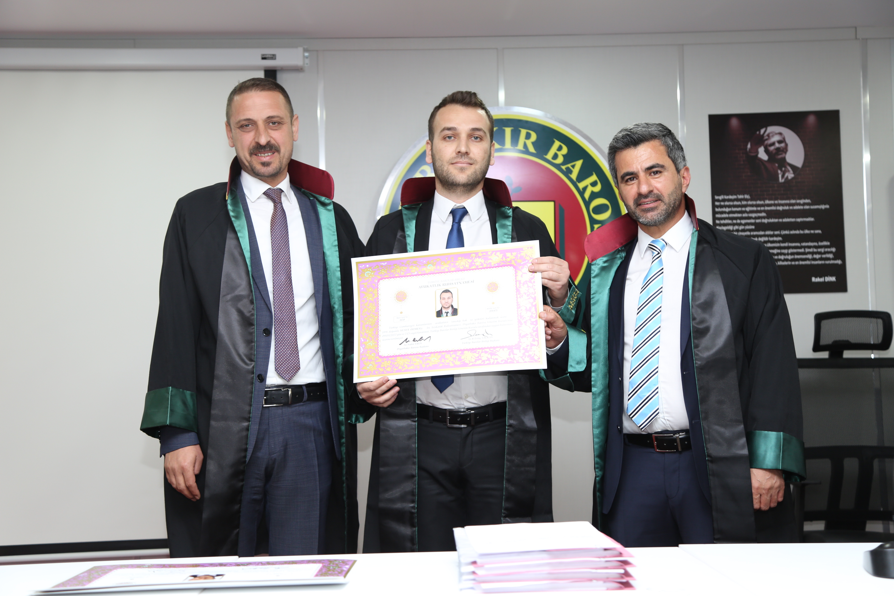 Dört Meslektaşımız Avukatlık Yeminini İcra Ederek Aramıza Katıldı. — 2