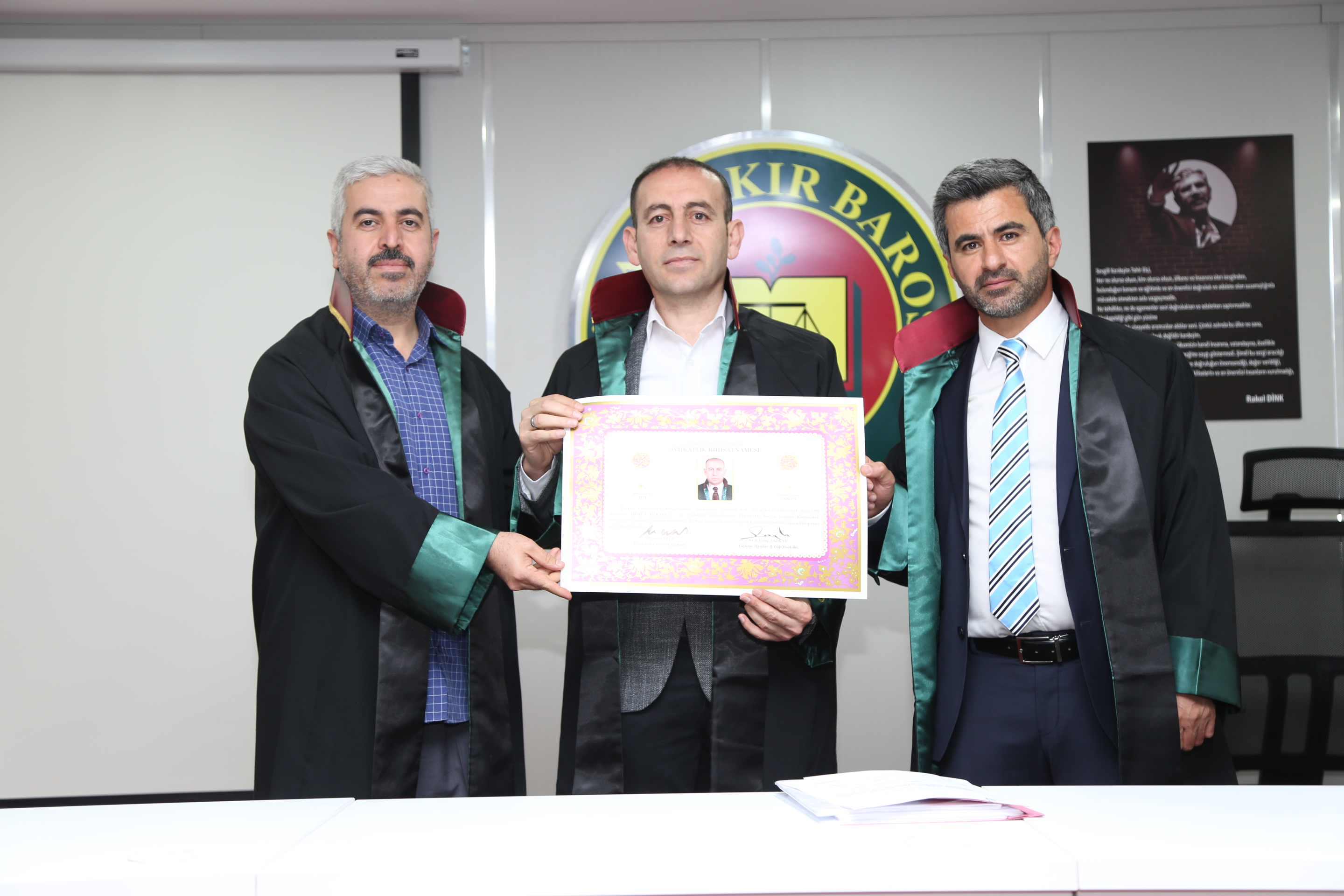 Dört Meslektaşımız Avukatlık Yeminini İcra Ederek Aramıza Katıldı. — 4