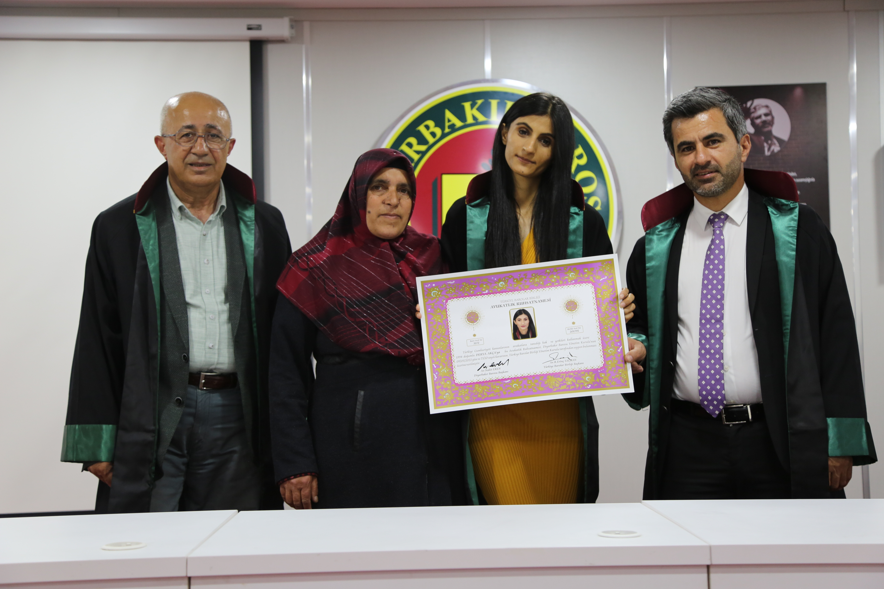 Dört Meslektaşımız Avukatlık Yeminini İcra Ederek Aramıza Katıldı. — 4