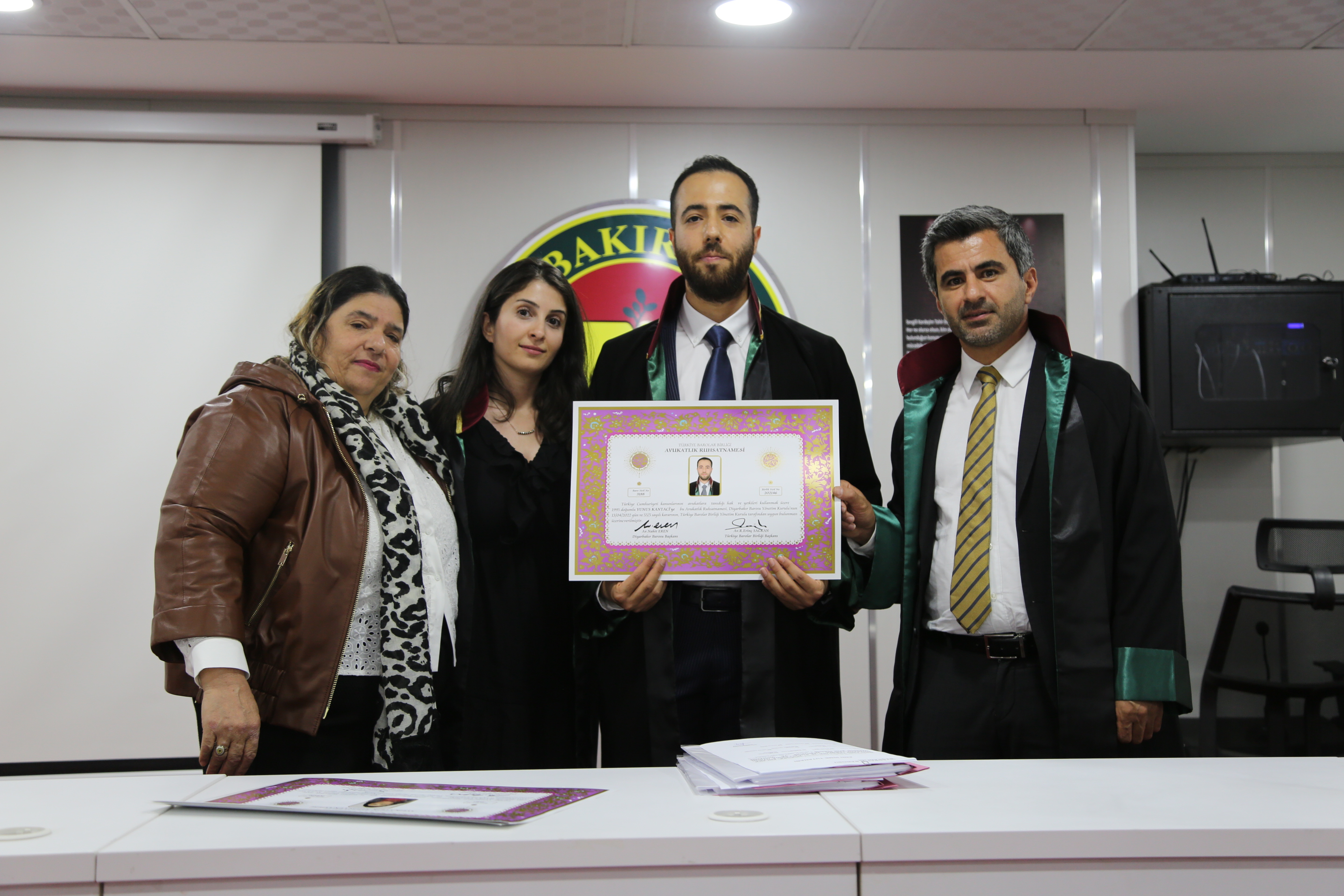 Dört Meslektaşımız Avukatlık Yeminini İcra Ederek Aramıza Katıldı. — 2