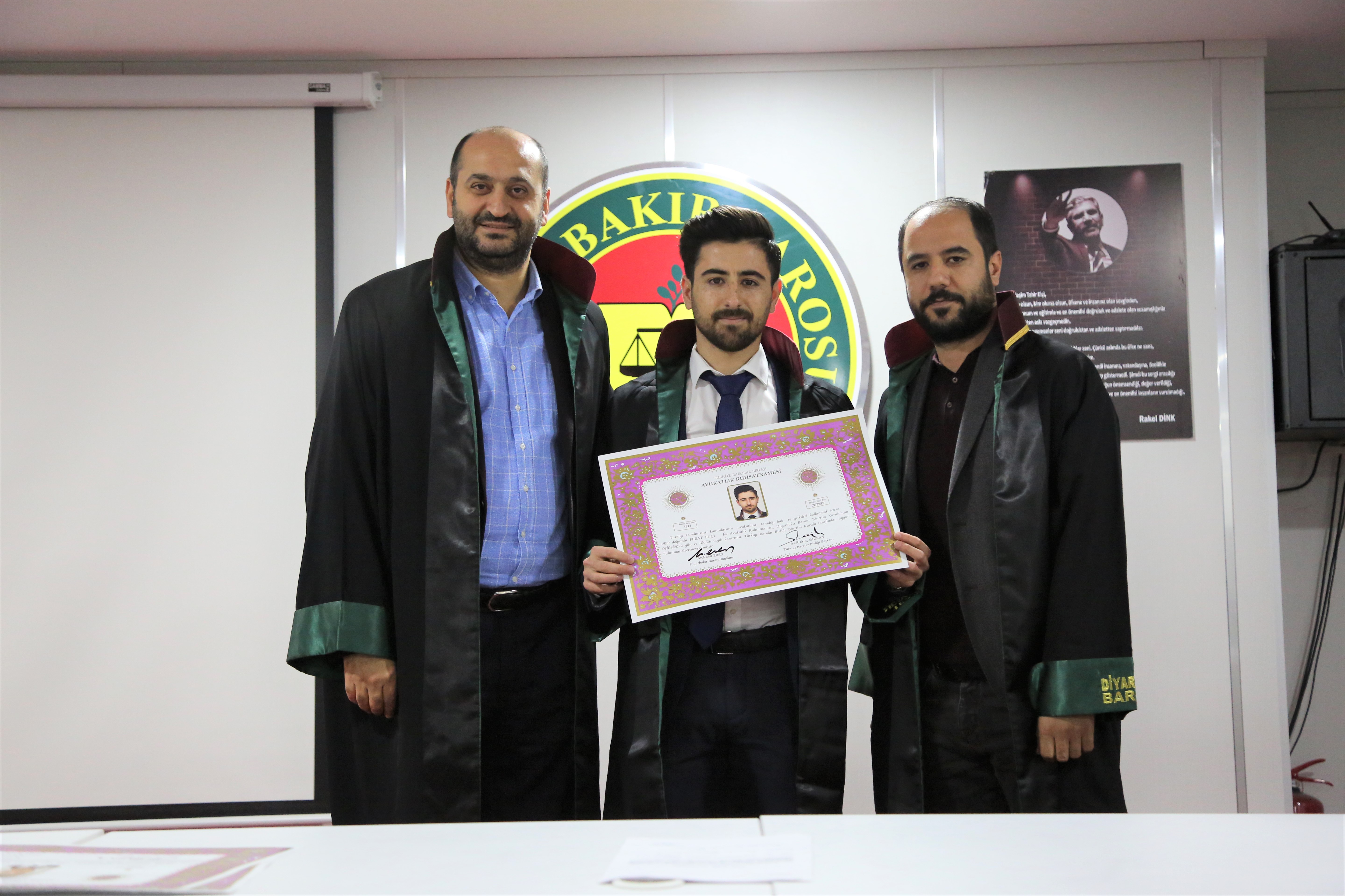 Üç Meslektaşımız Avukatlık Yeminini İcra Ederek Aramıza Katıldı. — 3