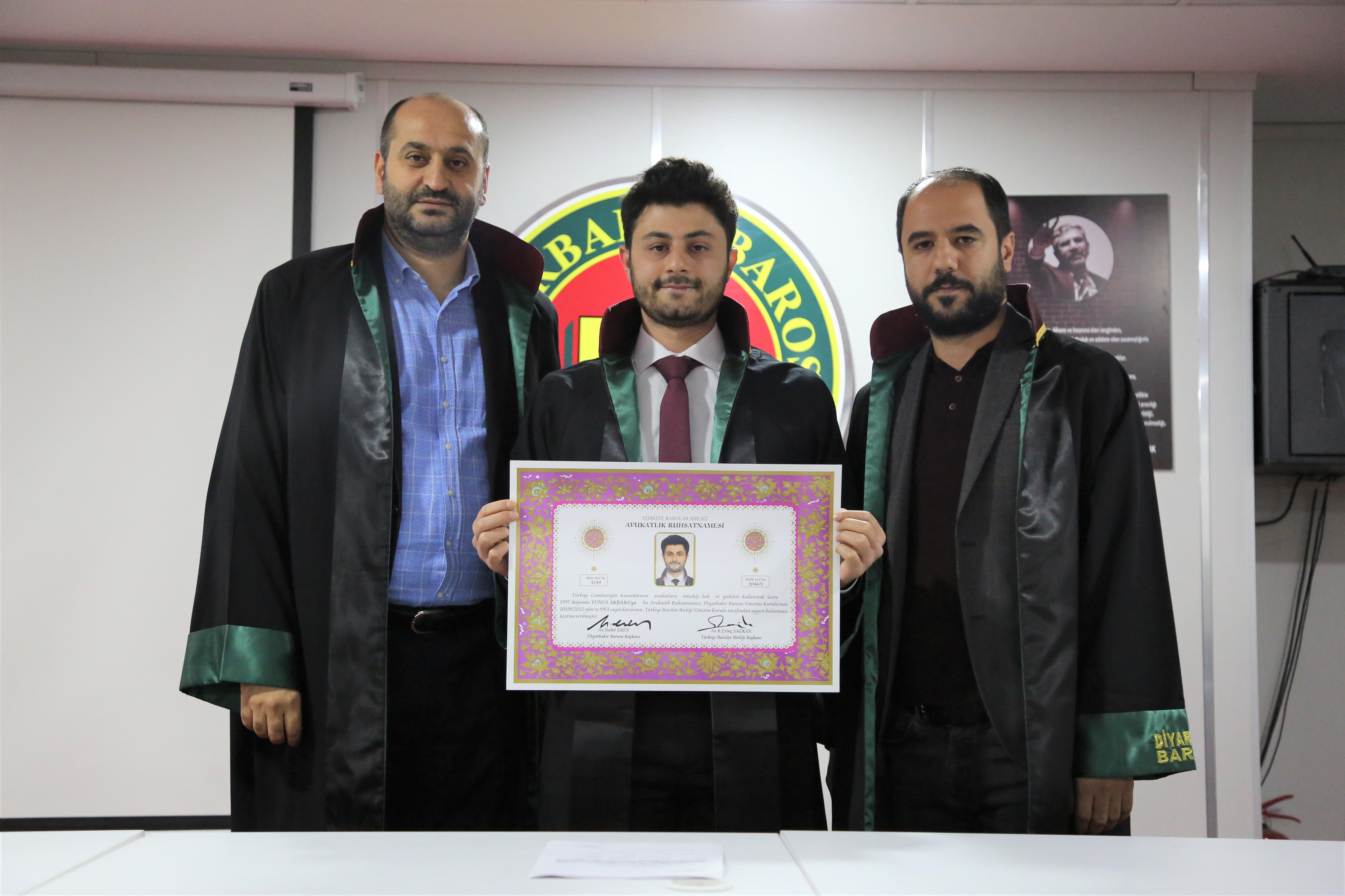 Üç Meslektaşımız Avukatlık Yeminini İcra Ederek Aramıza Katıldı. — 1