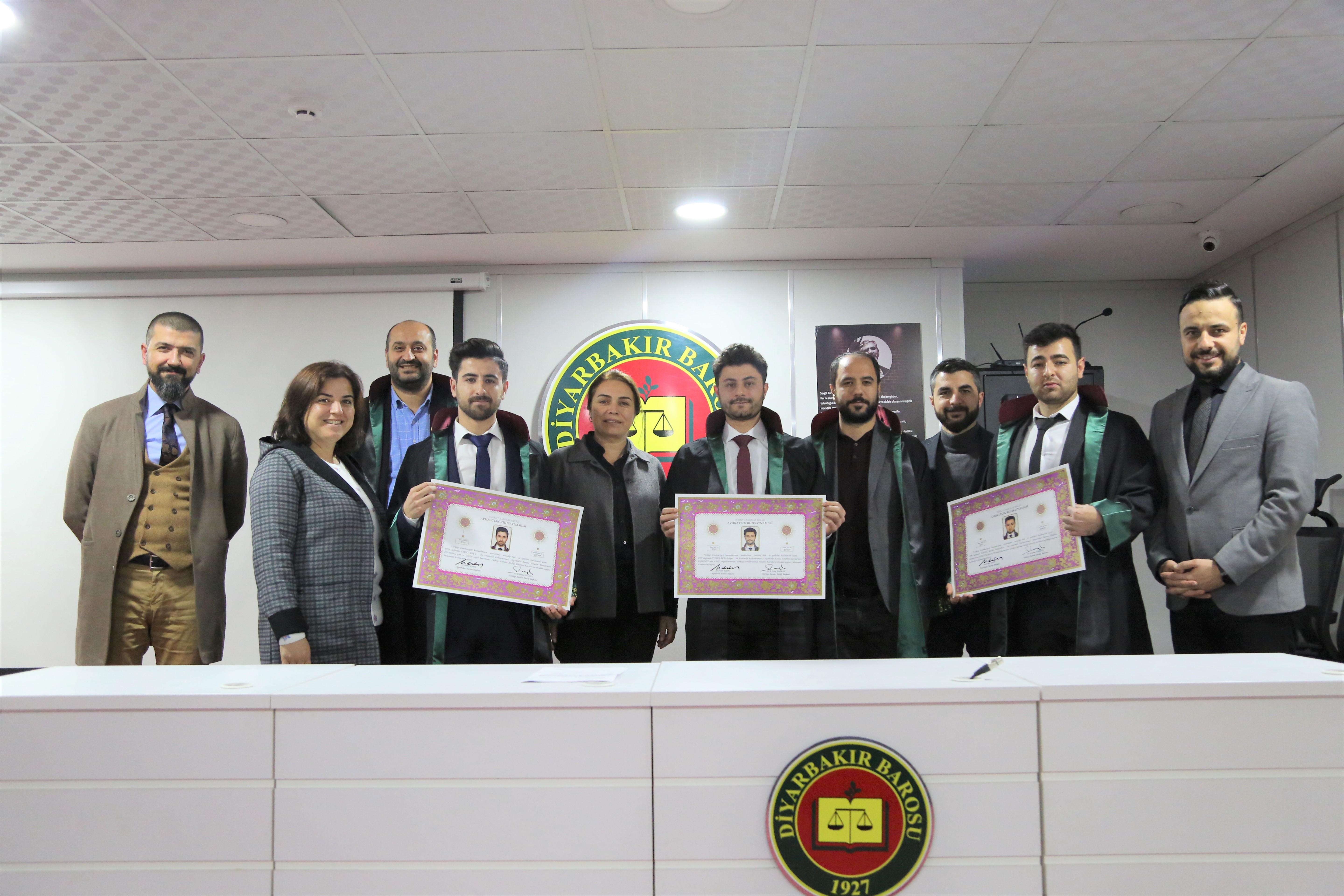 Üç Meslektaşımız Avukatlık Yeminini İcra Ederek Aramıza Katıldı. — 2