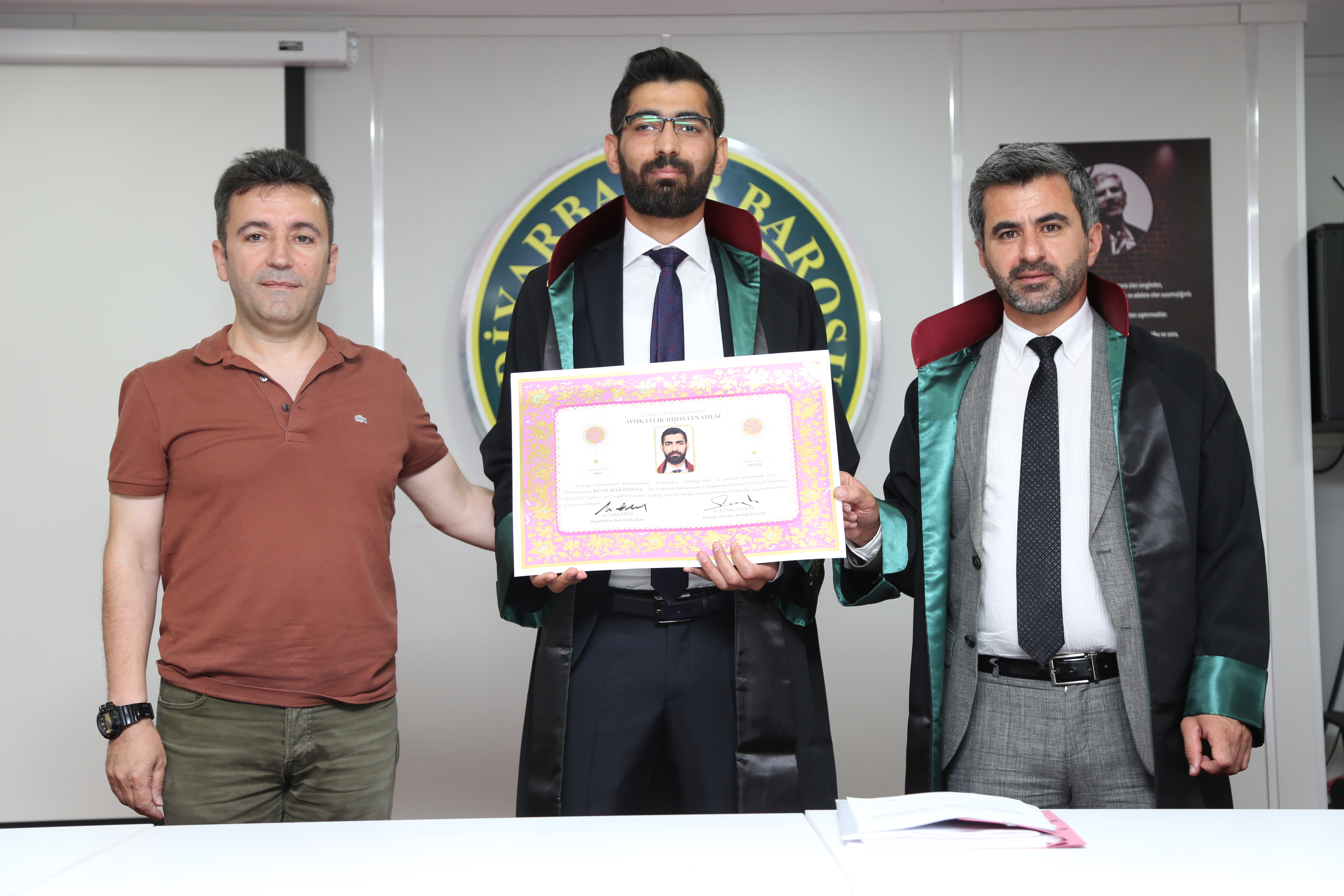 Meslektaşımız Rüstem YILDIRIM Avukatlık Yeminini İcra Ederek Aramıza Katıldı — 1