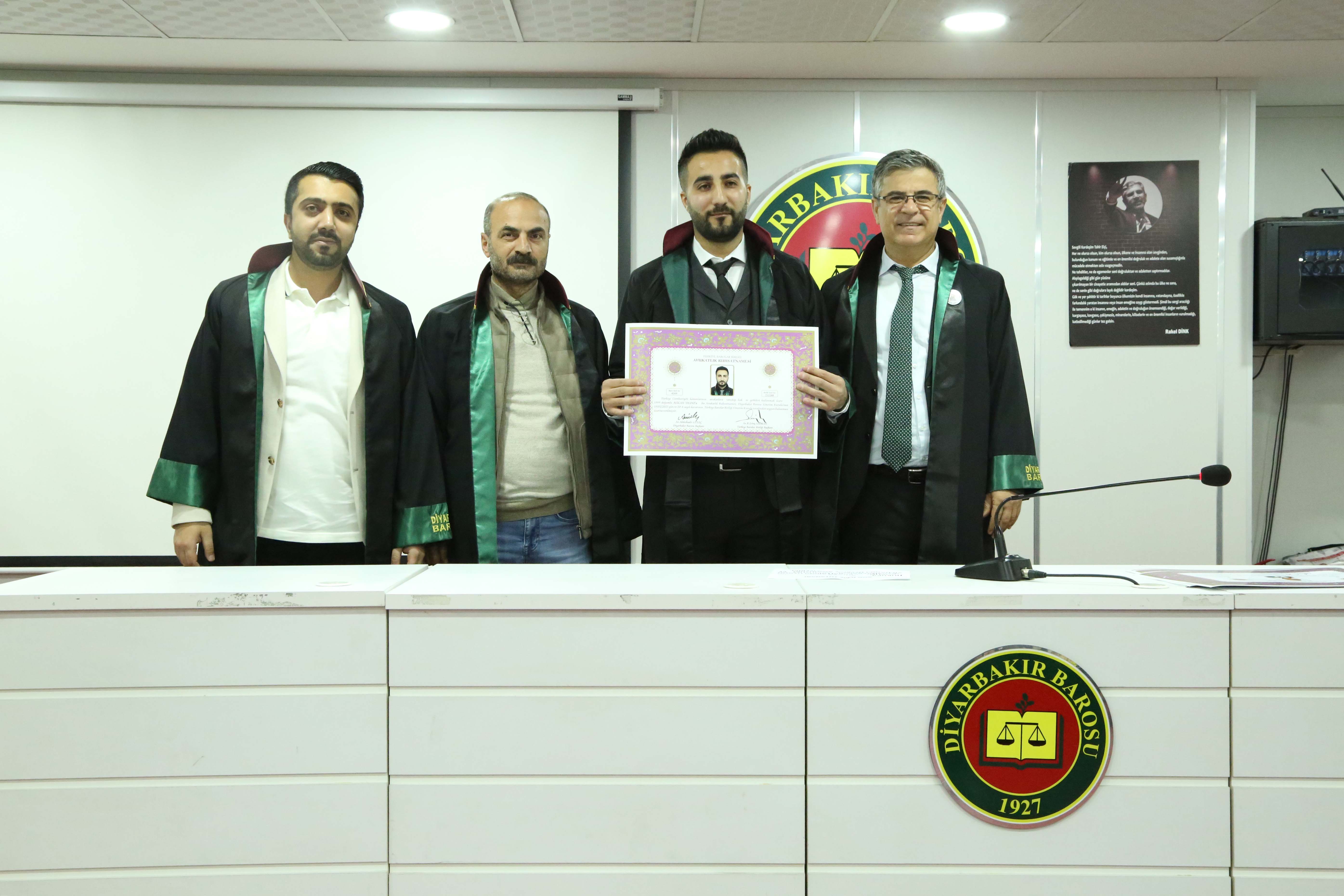 On Meslektaşımız Avukatlık Yeminini İcra Ederek Aramıza Katıldı — 1
