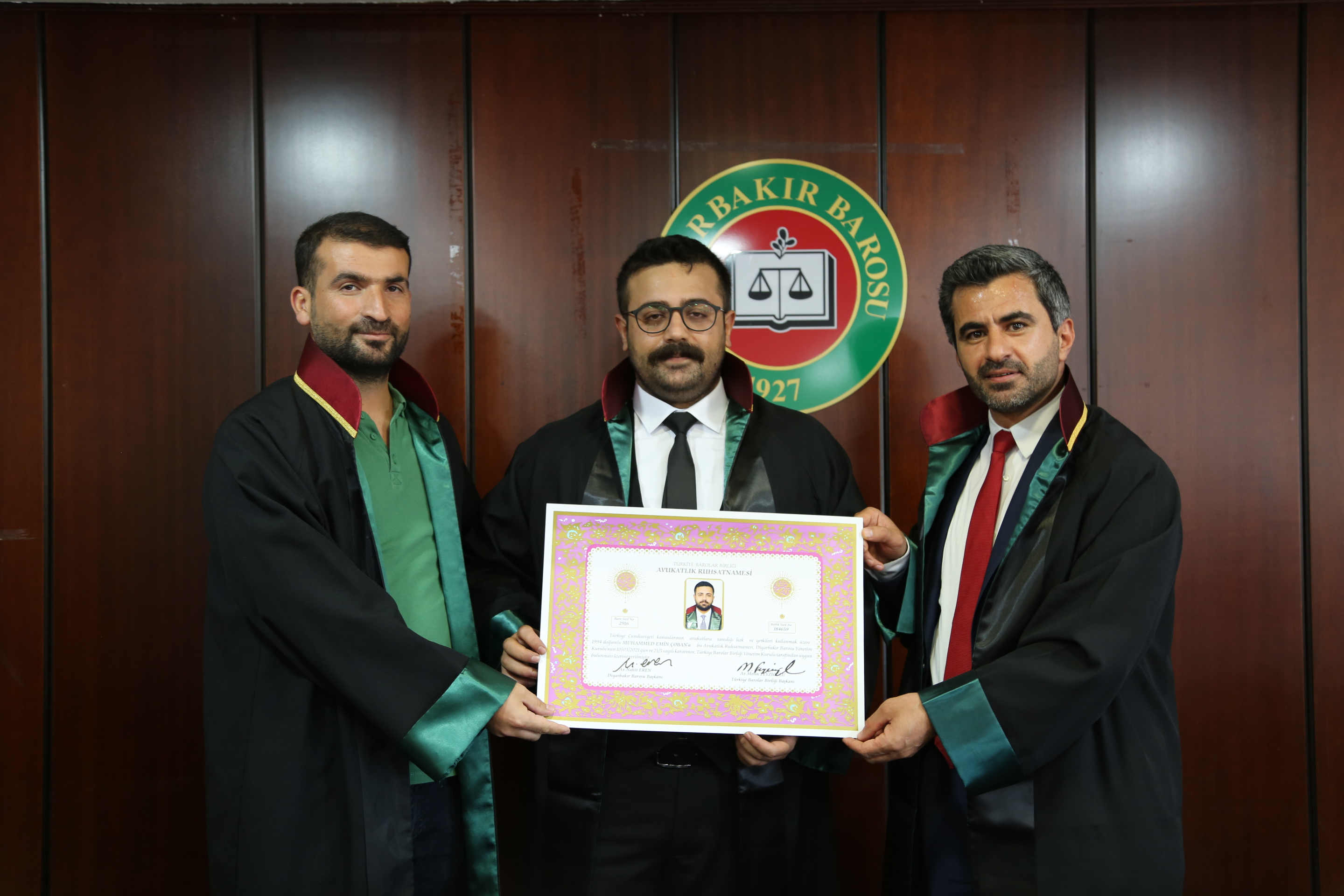 İki Meslektaşımız Avukatlık Yeminlerini İcra Ederek Aramıza Katıldı — 1