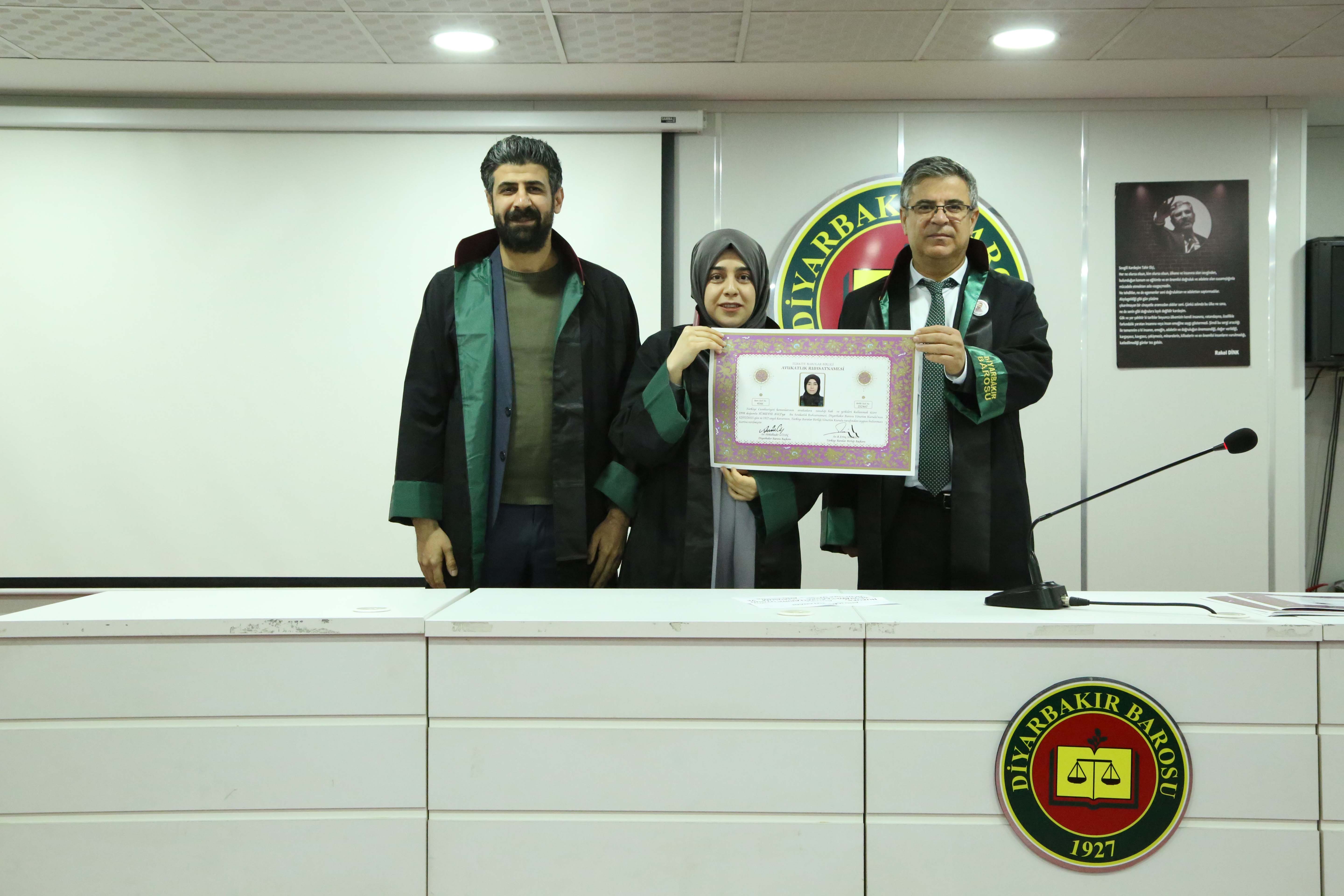 On Meslektaşımız Avukatlık Yeminini İcra Ederek Aramıza Katıldı — 3
