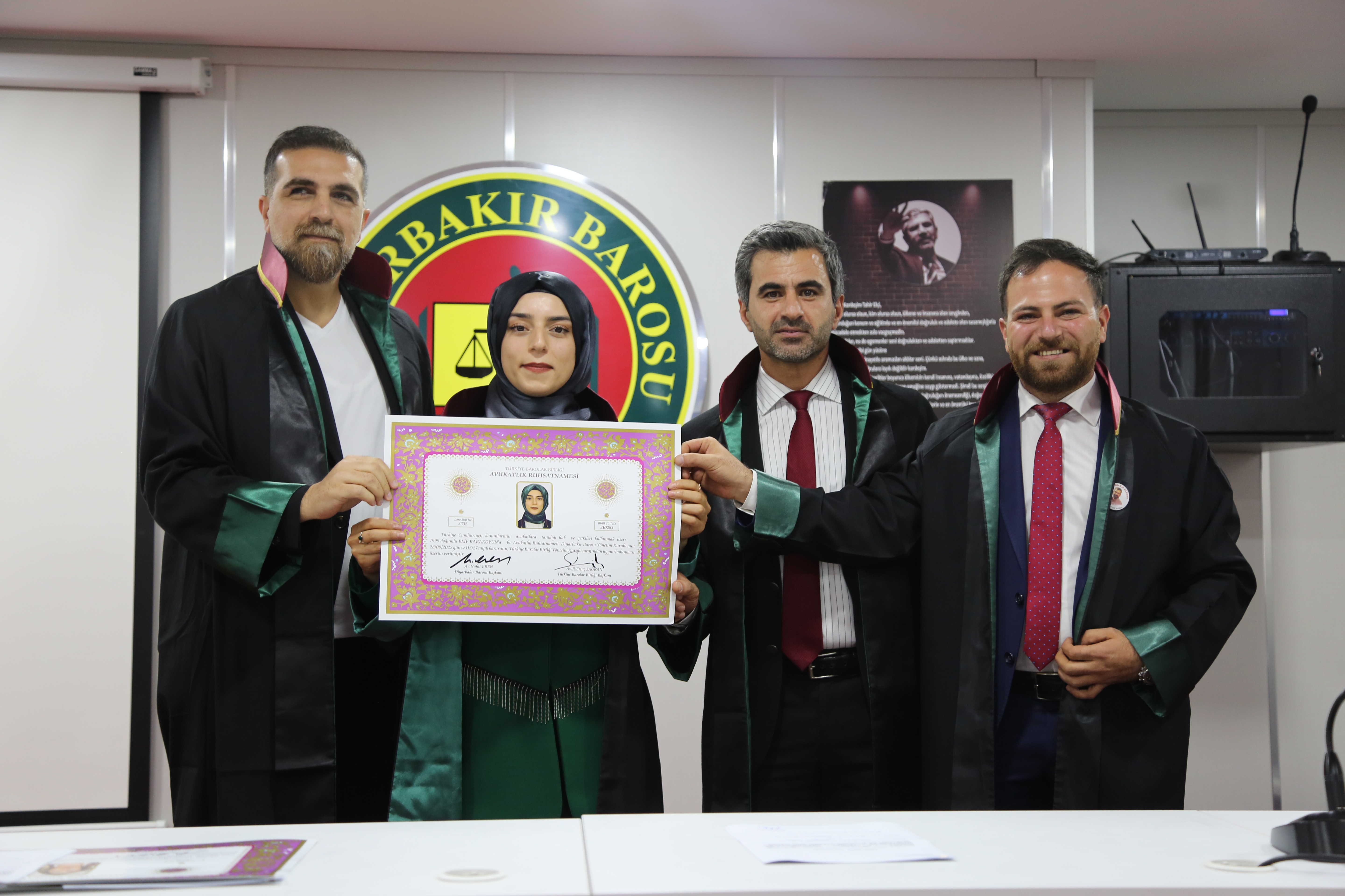 On Altı Meslektaşımız Avukatlık Yeminini İcra Ederek Aramıza Katıldı. — 13