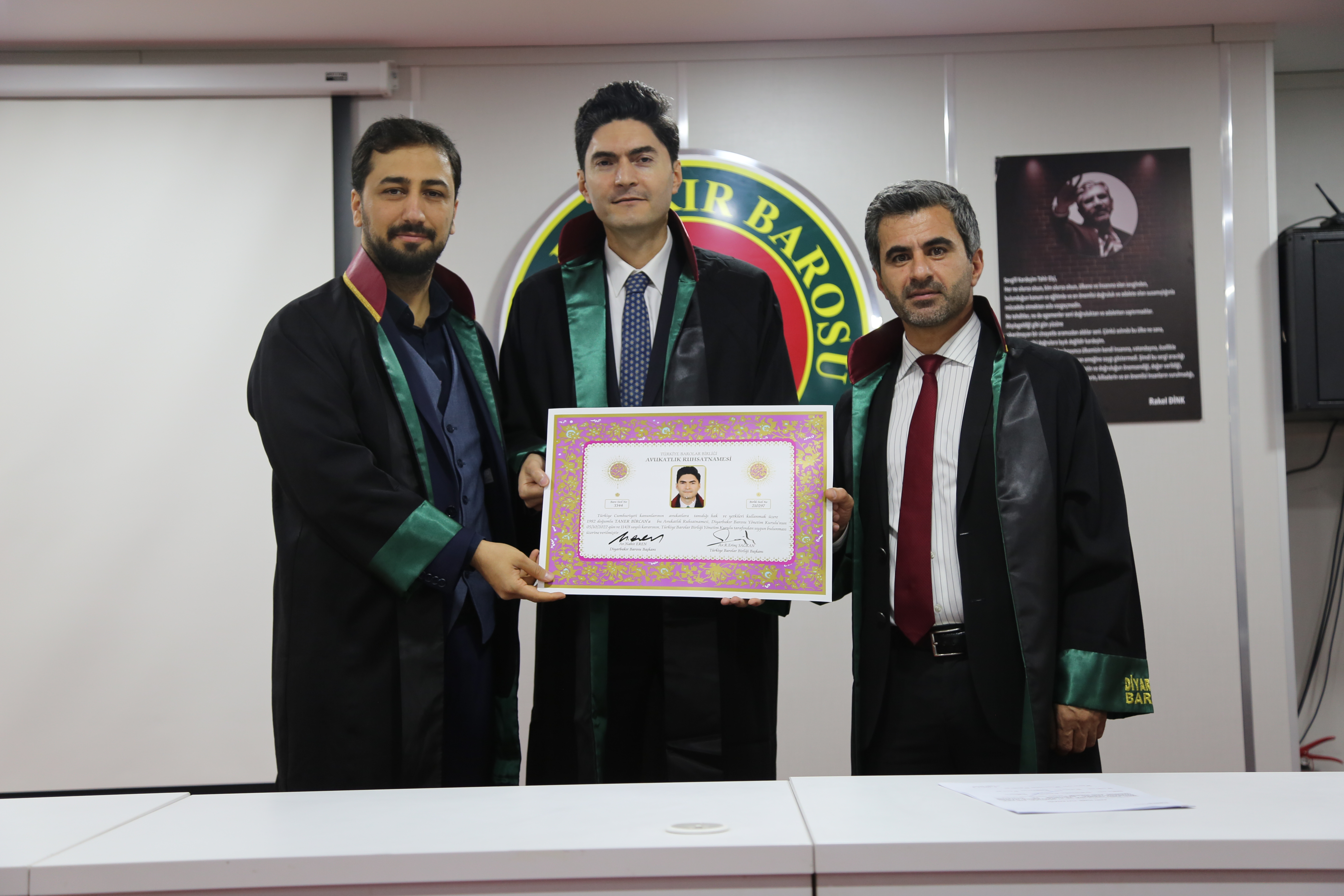 On Altı Meslektaşımız Avukatlık Yeminini İcra Ederek Aramıza Katıldı. — 16