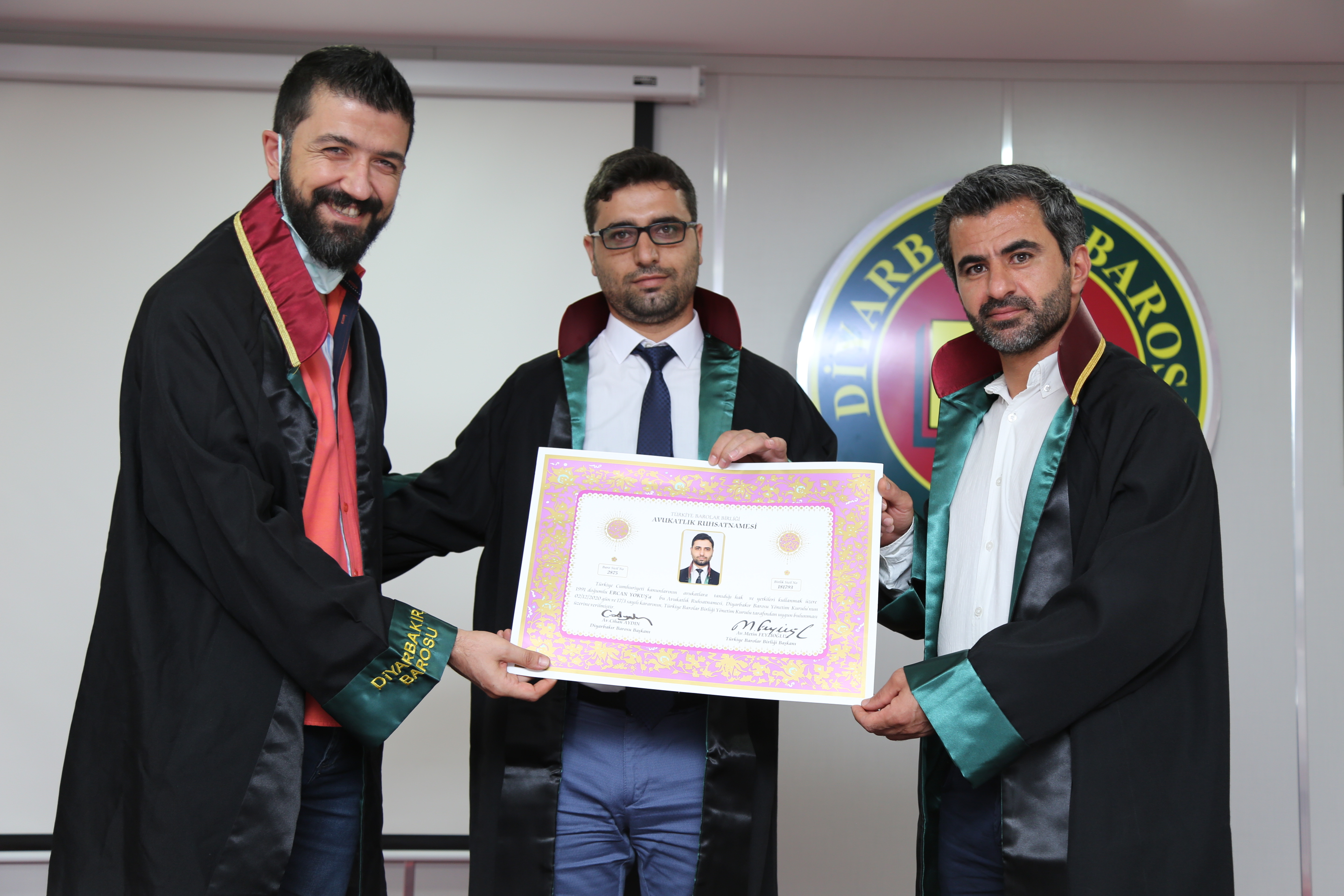 Üç Meslektaşımız Avukatlık Yeminlerini İcra Ederek Aramıza Katıldı. — 3