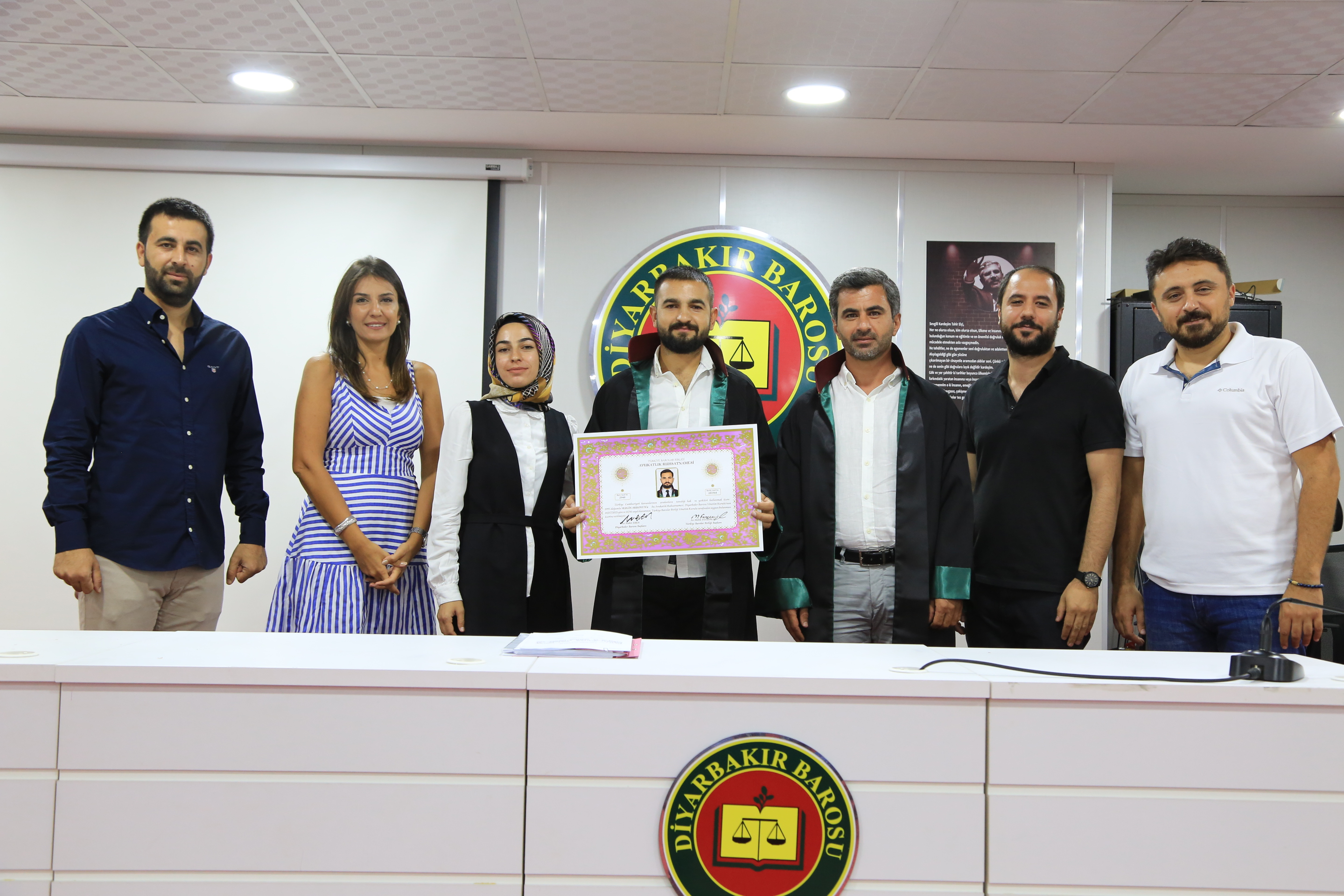 Yedi Meslektaşımız Avukatlık Yeminini İcra Ederek Aramıza Katıldı — 2