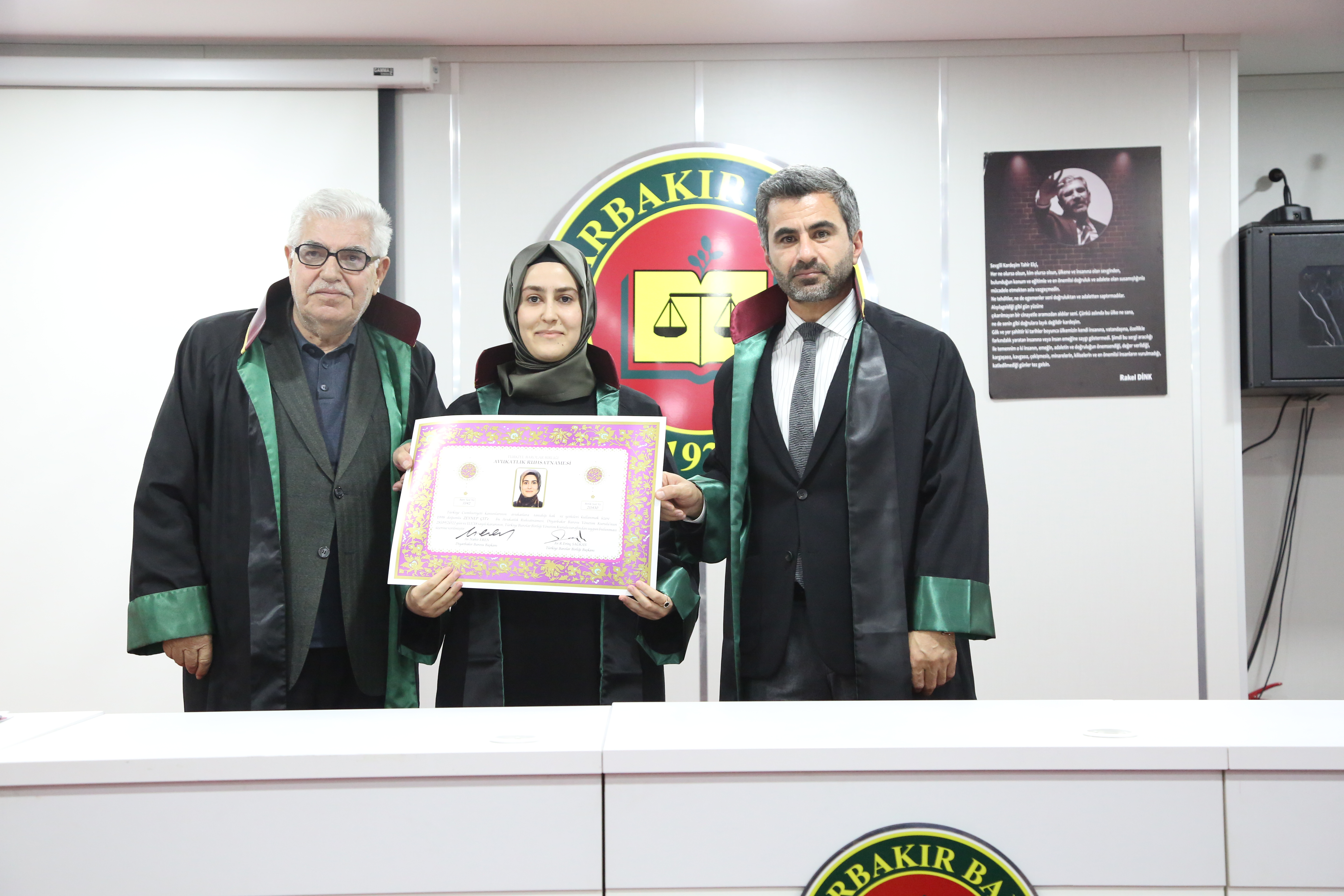On Yedi Meslektaşımız Avukatlık Yeminini İcra Ederek Aramıza Katıldı. — 7