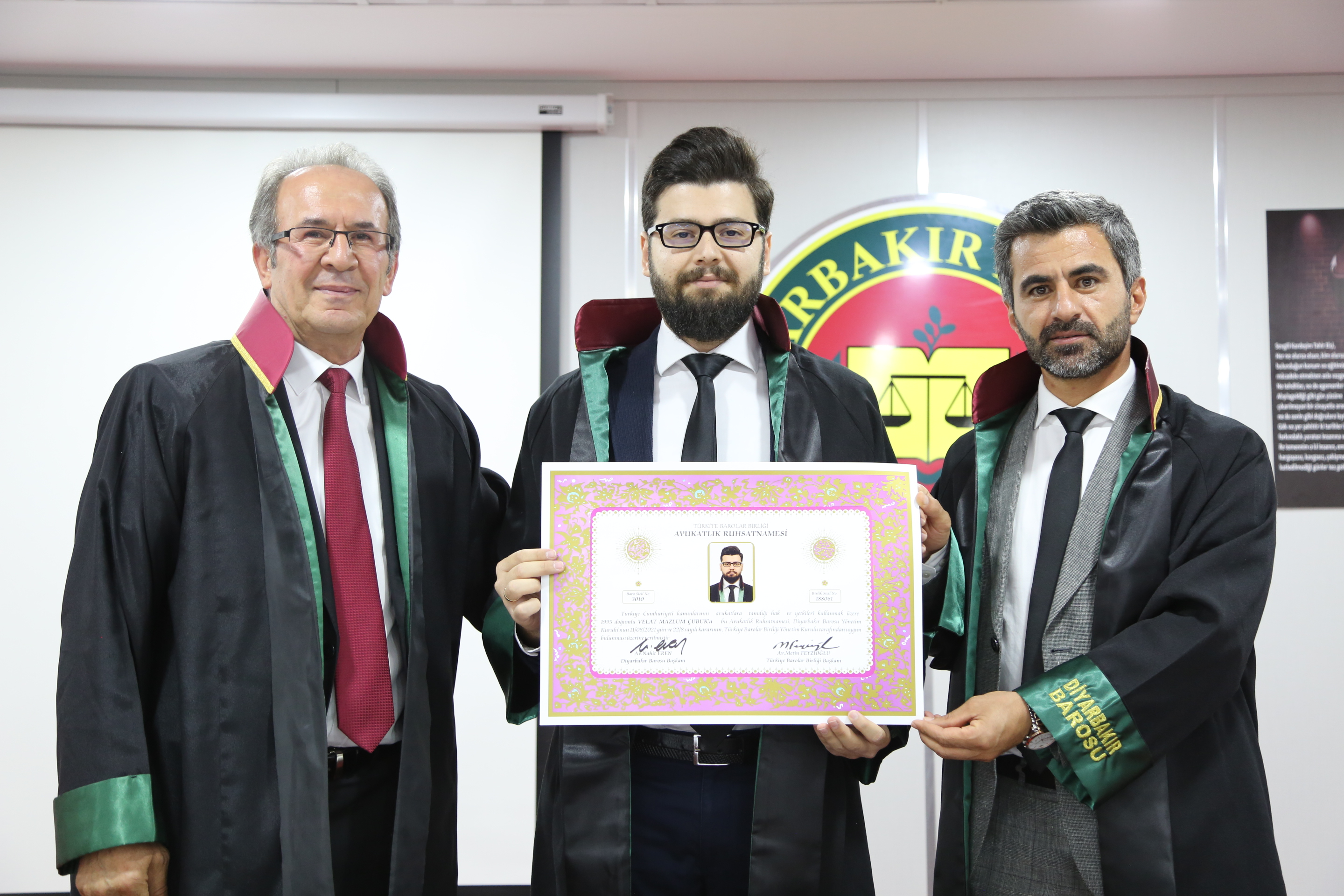 Dört Meslektaşımız Avukatlık Yeminini İcra Ederek Aramıza Katıldı. — 4
