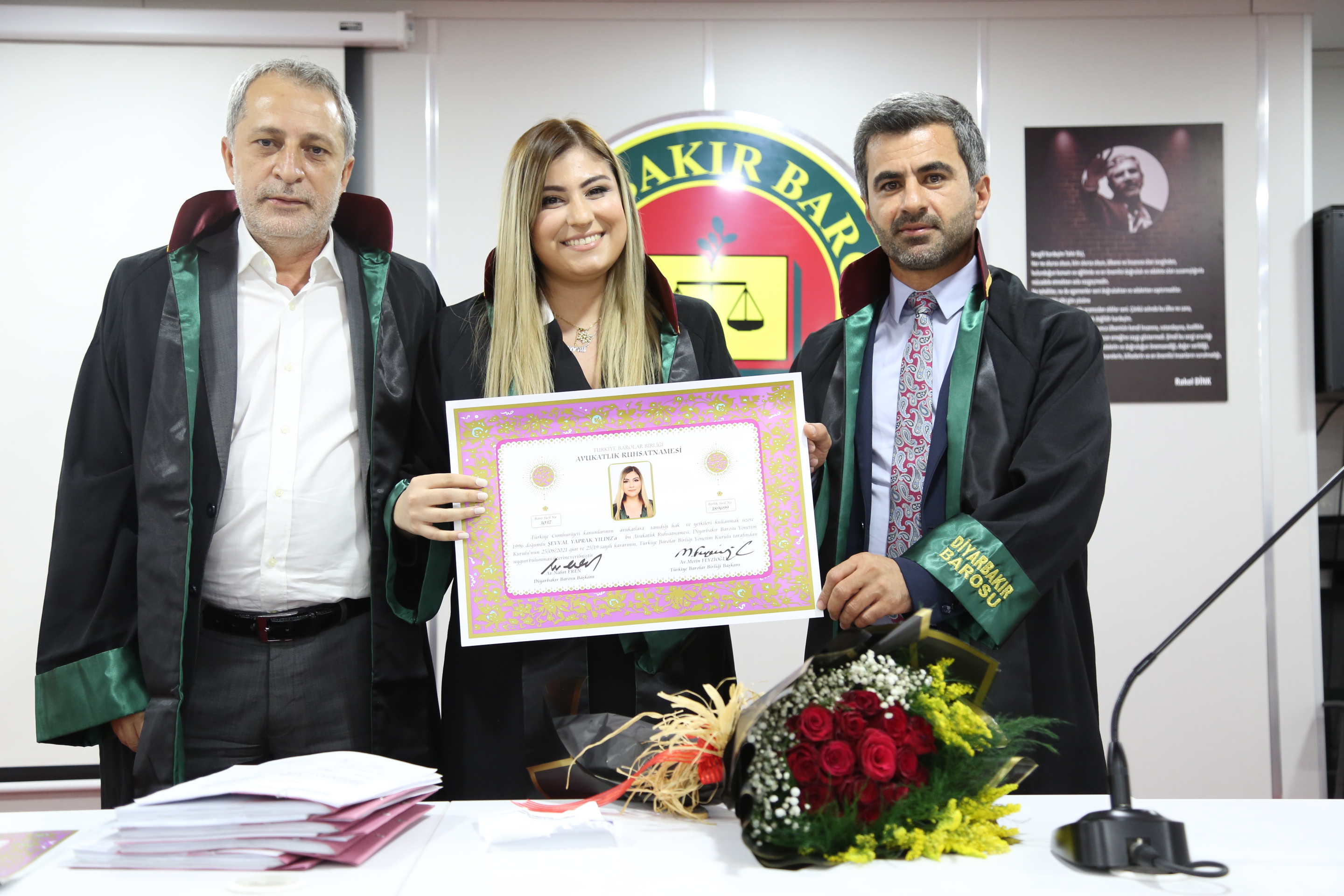 Dört Meslektaşımız Avukatlık Yeminini İcra Ederek Aramıza Katıldı. — 1