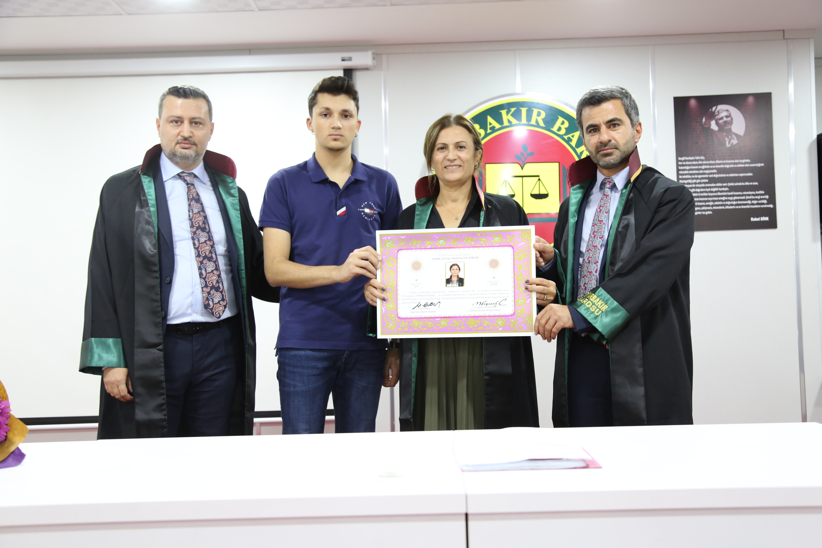 Dört Meslektaşımız Avukatlık Yeminini İcra Ederek Aramıza Katıldı. — 4