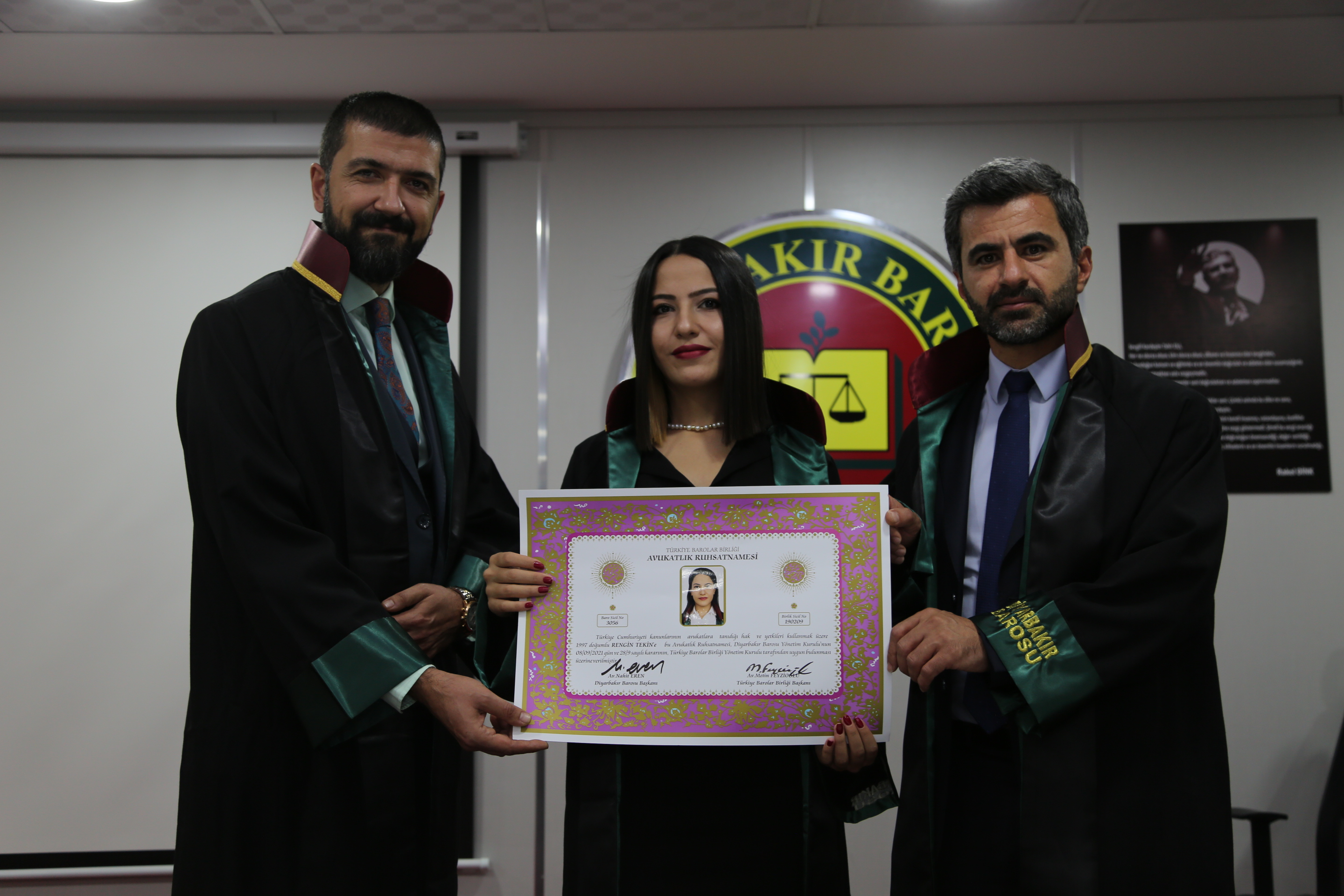 Dört Meslektaşımız Avukatlık Yeminini İcra Ederek Aramıza Katıldı. — 5
