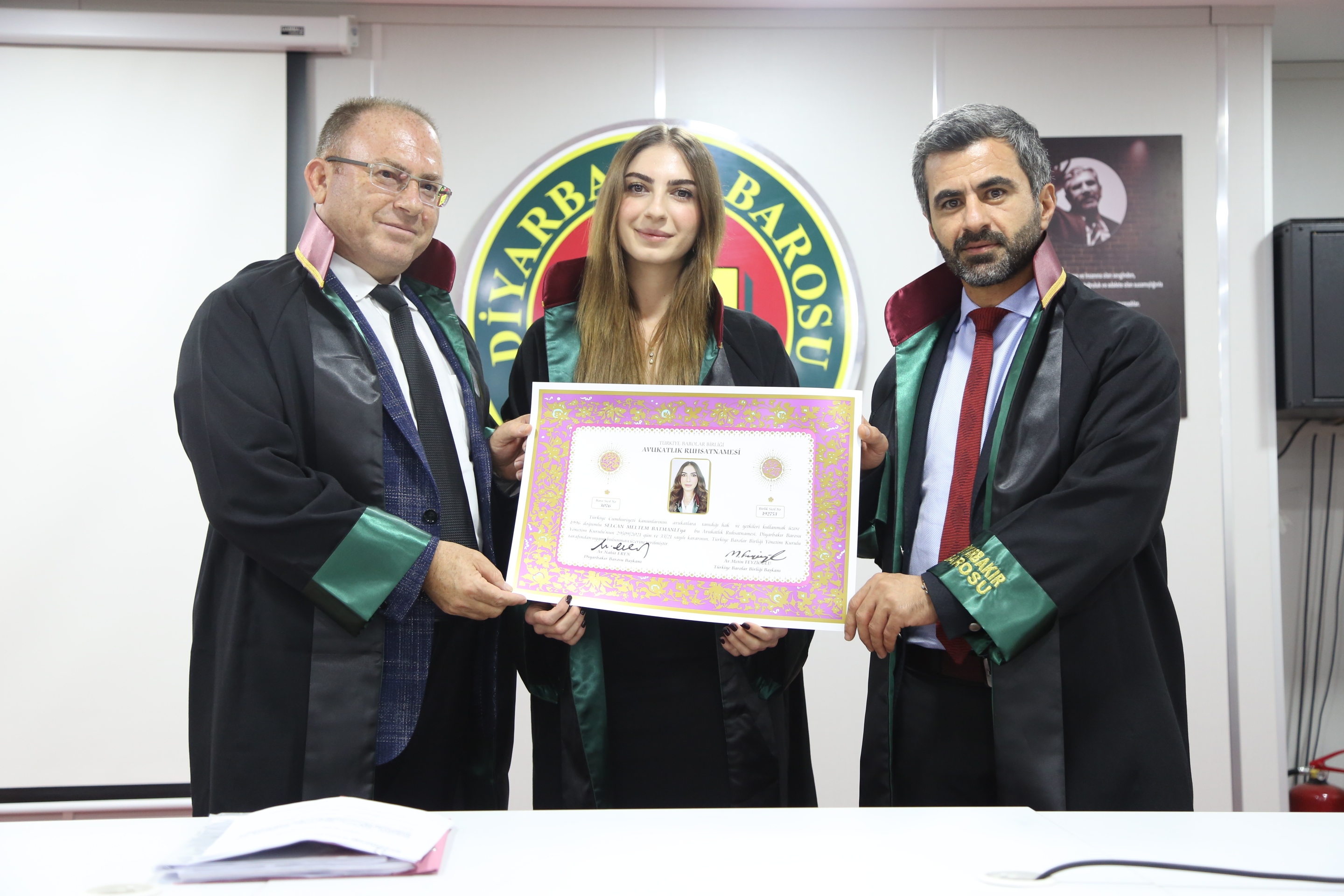Meslektaşımız Selcan Meltem Batmanlı Avukatlık Yeminini İcra Ederek Aramıza Katıldı — 1