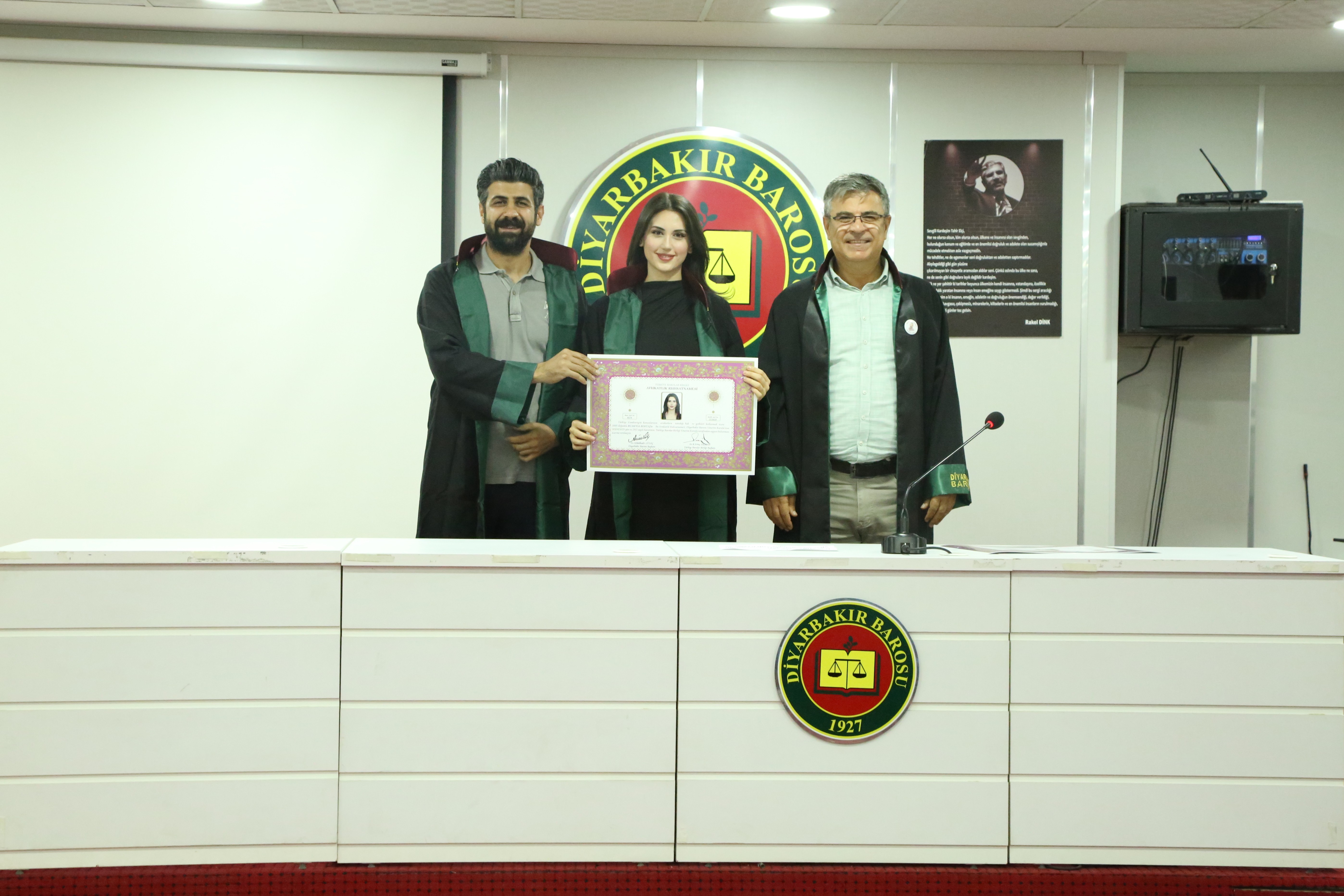 İki Meslektaşımız Avukatlık Yeminlerini İcra Ederek Aramıza Katıldı — 1