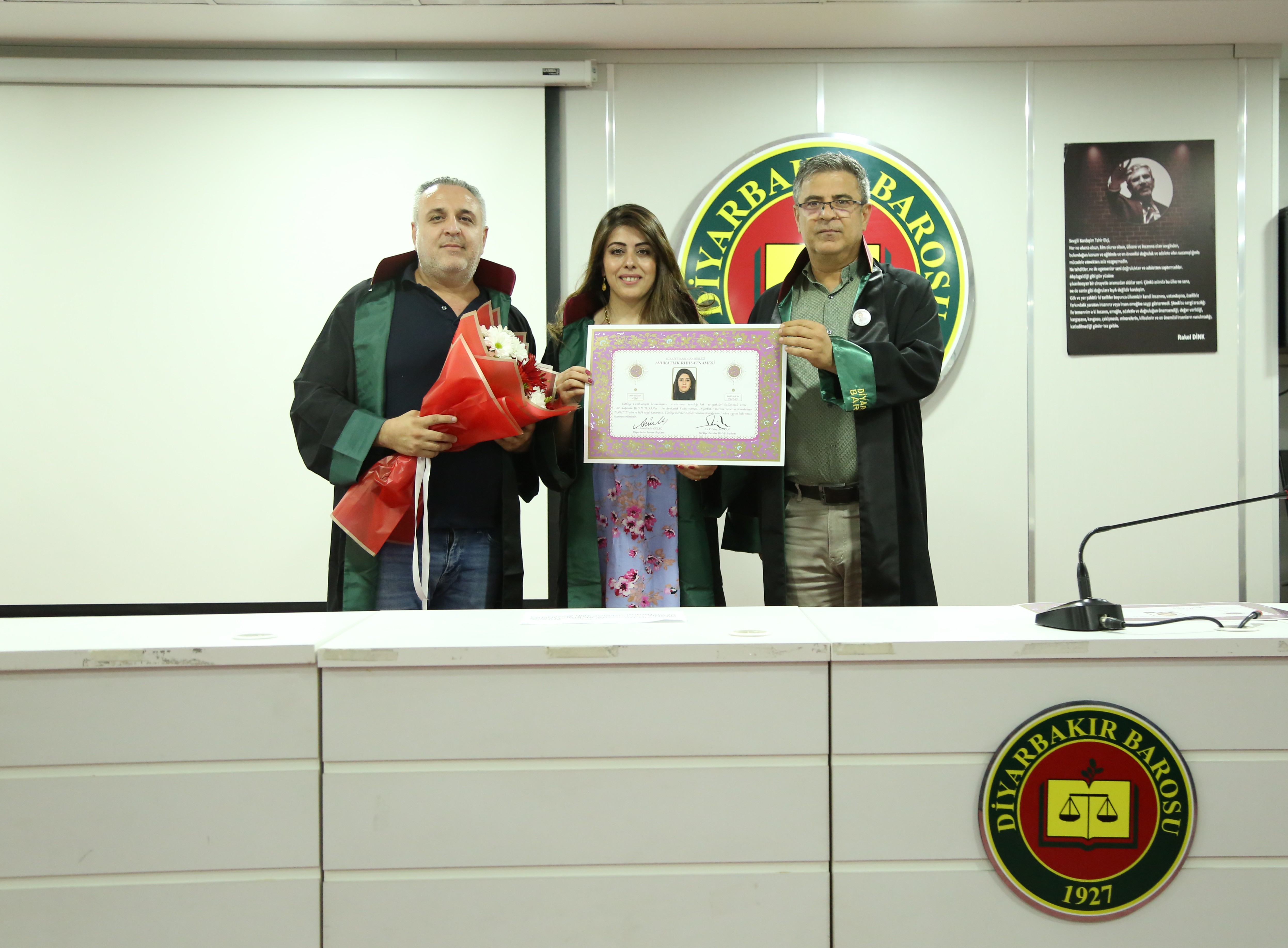 İki Meslektaşımız Avukatlık Yeminlerini İcra Ederek Aramıza Katıldı. — 1